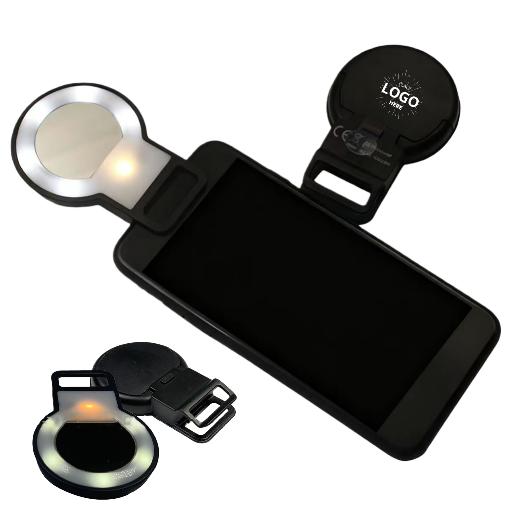 LED Clip-on Rechargable Selfie Light 2