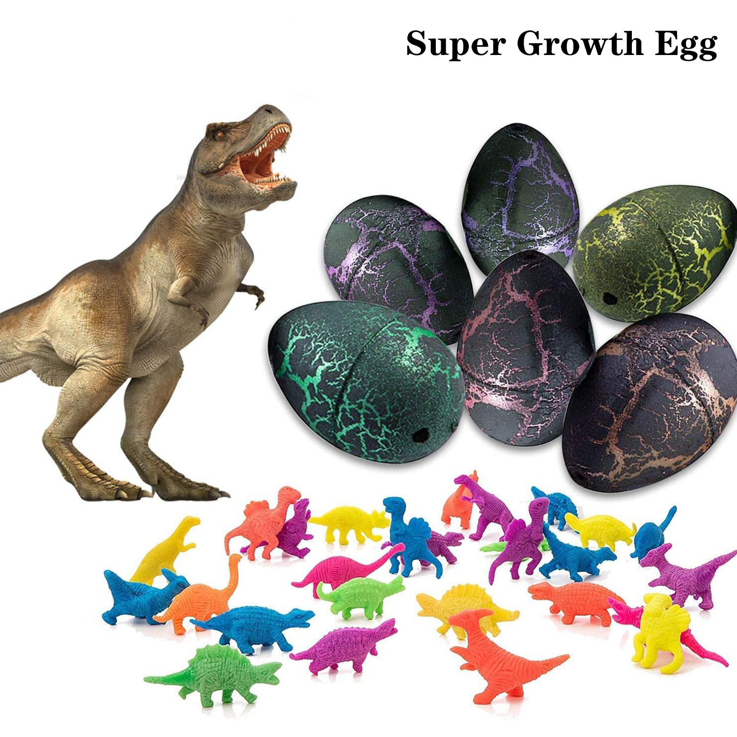 Soak in Water to Grow Hatching Egg Children's Toy 4