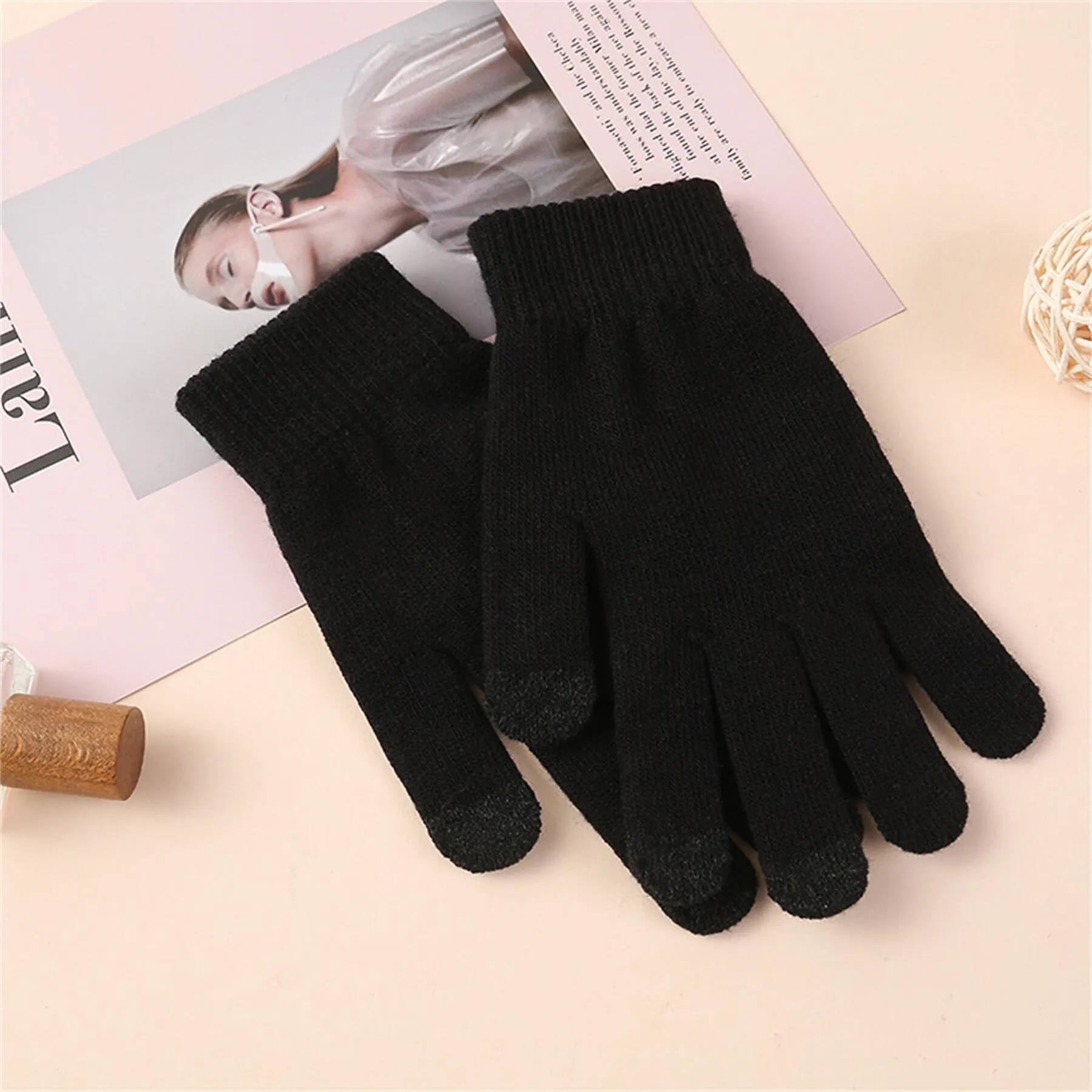 Unisex Thickened Touchscreen Gloves 5