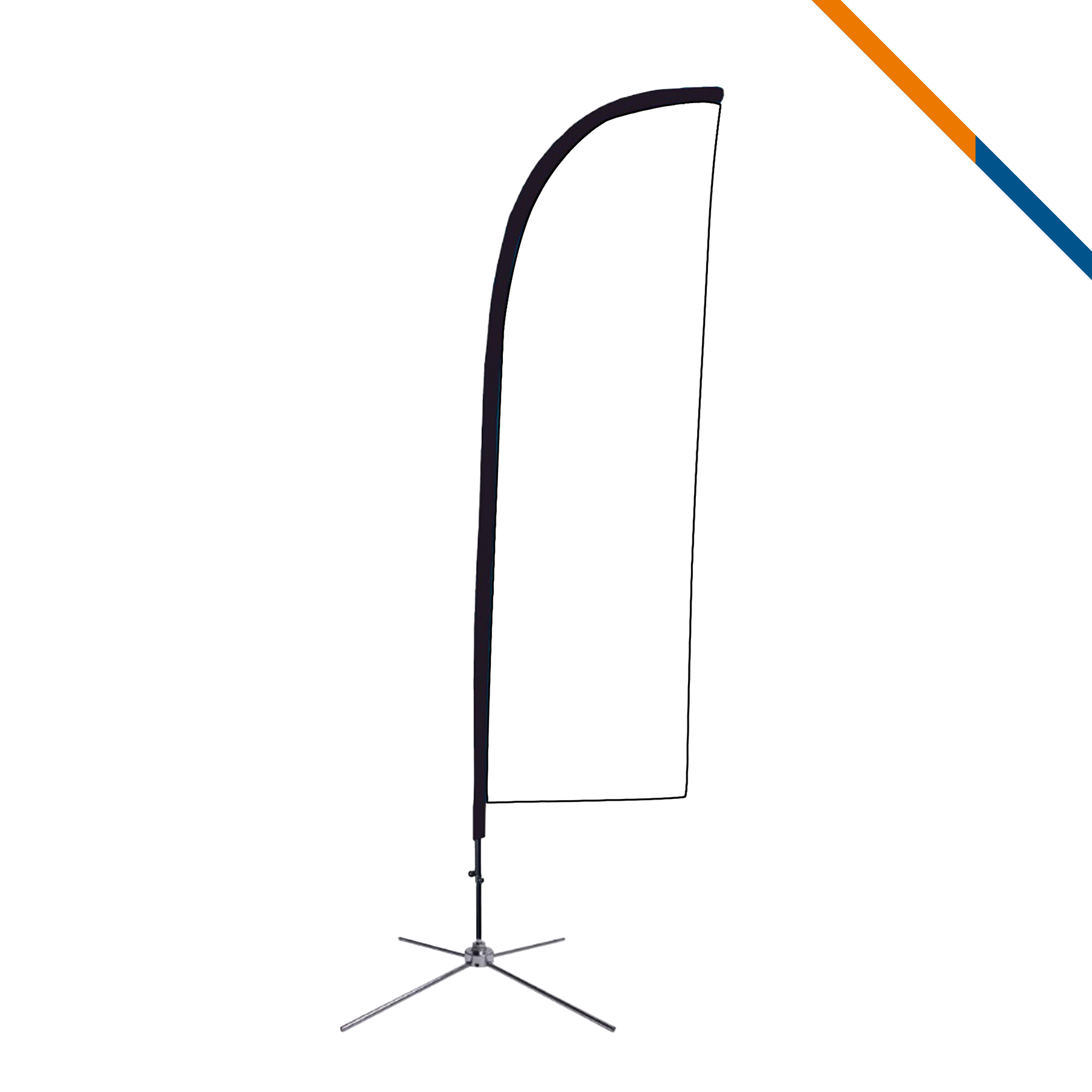 9' Pacer Single-Sided Feather Flag 2