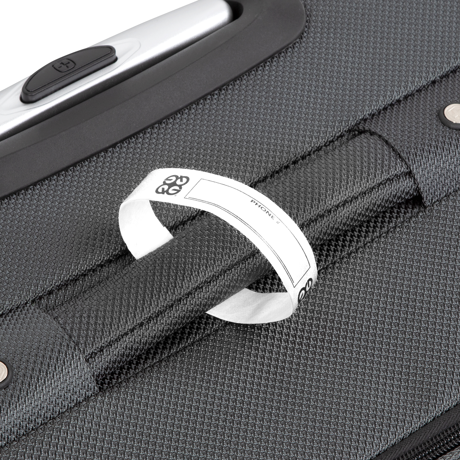3/4" DuPont™ Tyvek® Luggage Tag 14