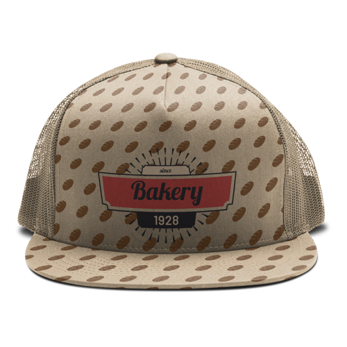 Premium Sublimation 5 Panel Mesh Back Trucker Cap - 1