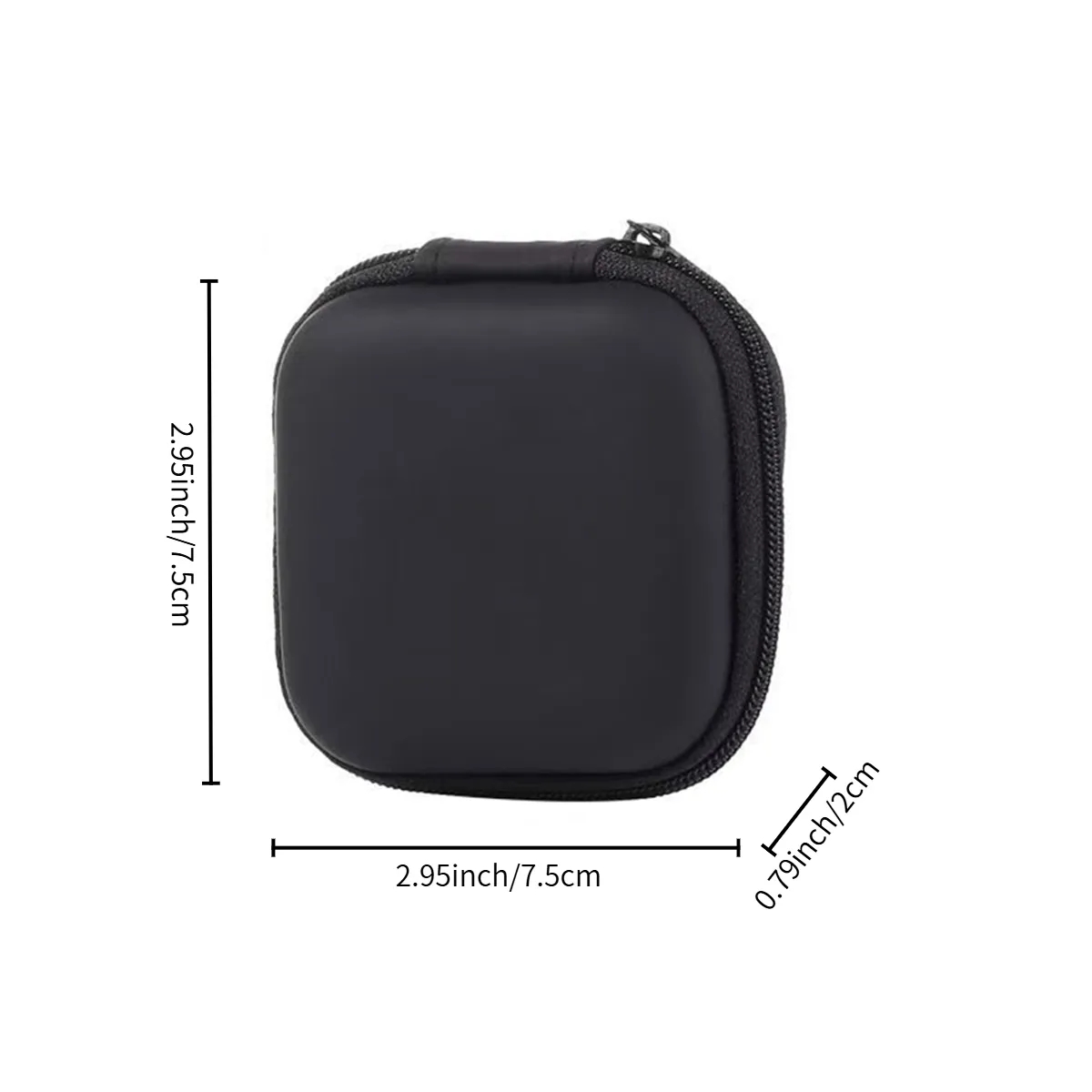 Portable Small Hard Shell EVA Case With Mesh Pocket 5