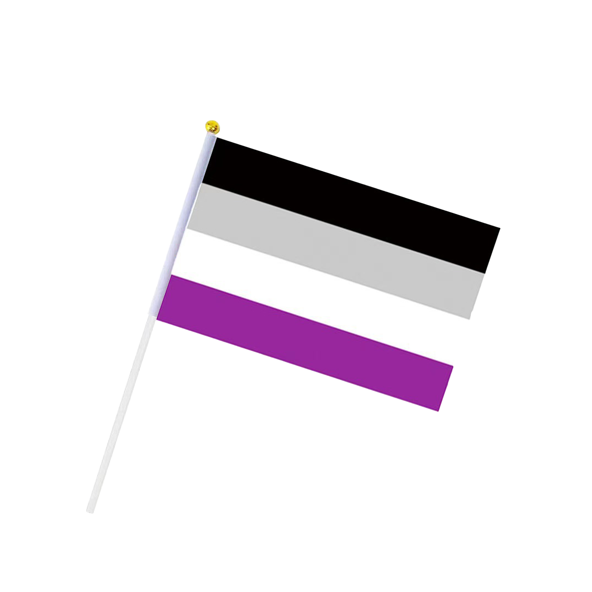 Polyester Hand-Waving Rainbow Flag 6