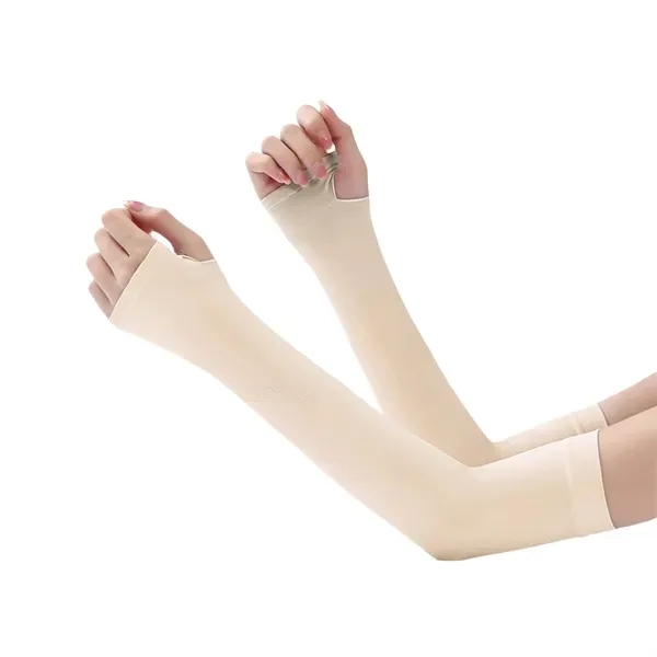 Ice Silk Sun Protection Arm Sleeve with Exercise and Outdoor 9