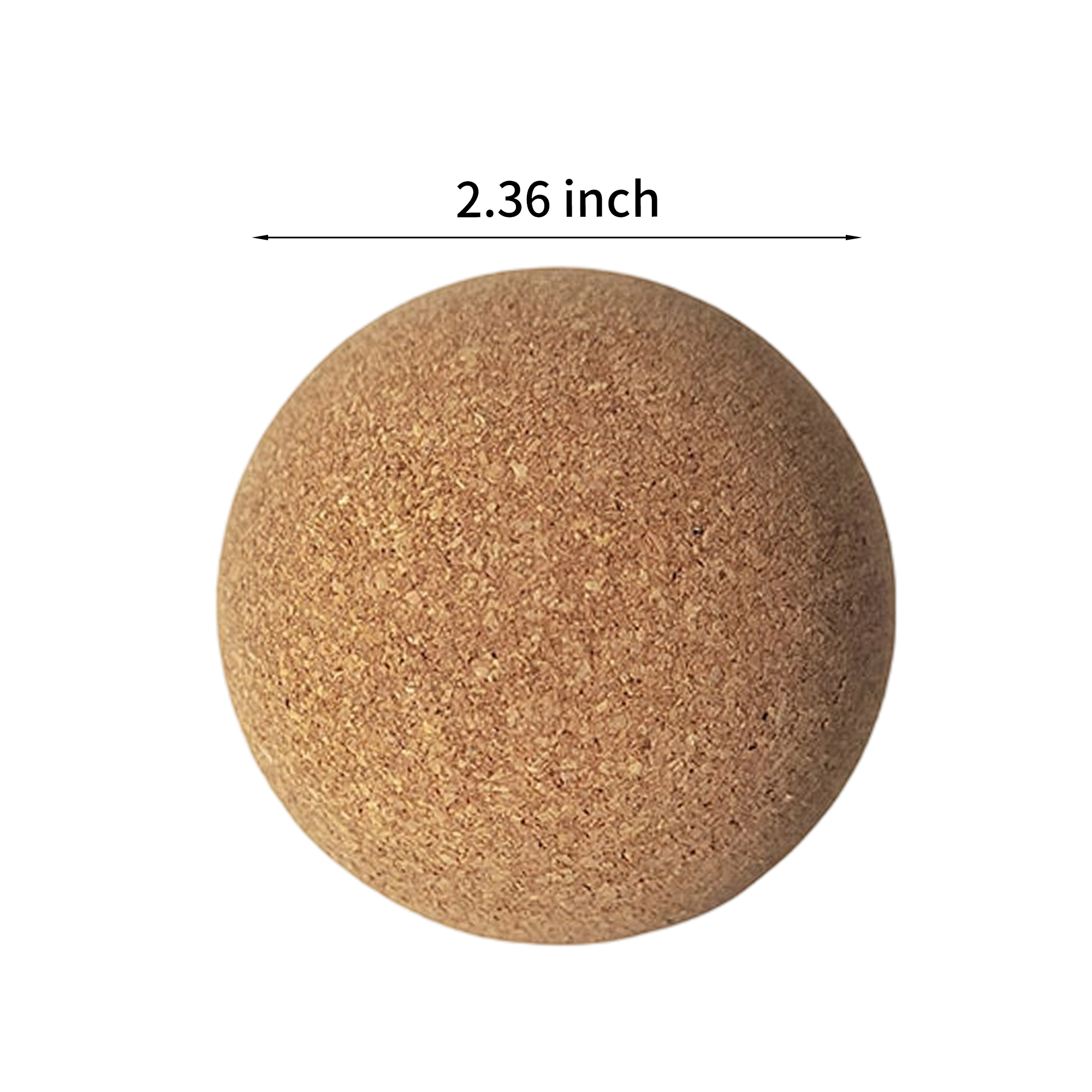 Natural Cork Massage Ball 2.5" For Muscle Relief 3