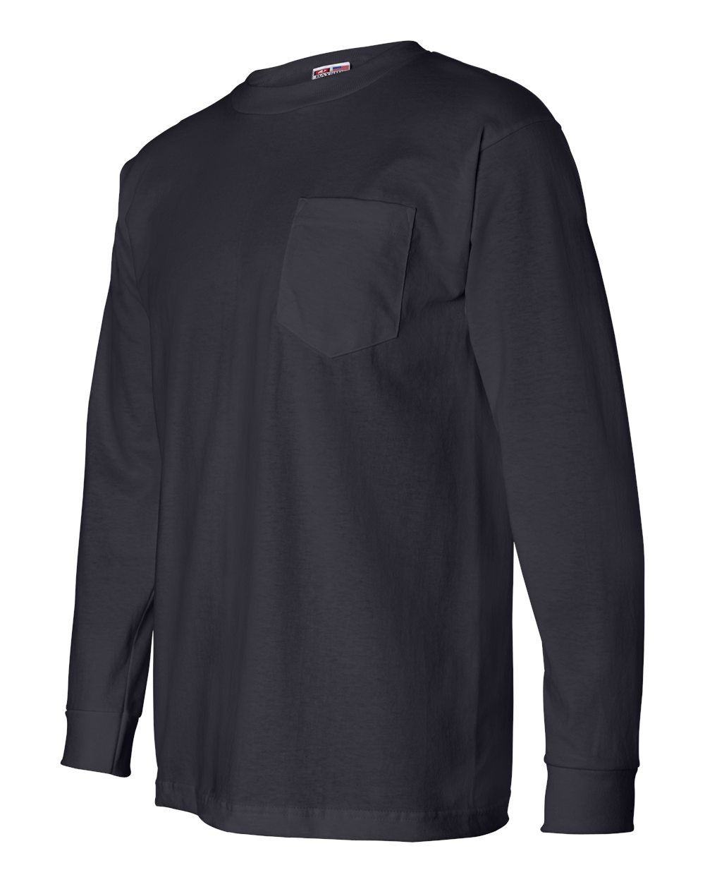 Unisex USA-Made Long Sleeve Pocket T-Shirt - 8100 9