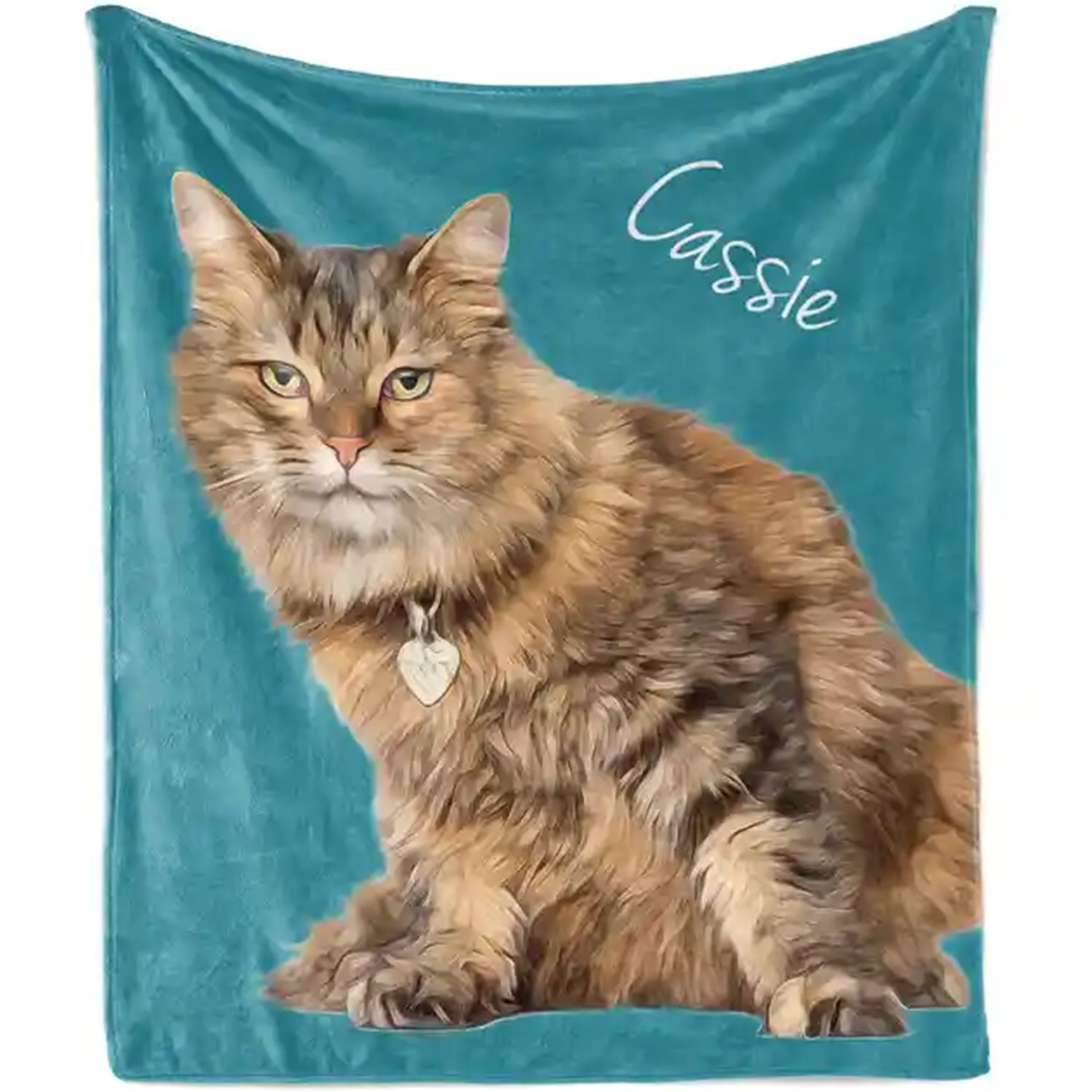 30" x 40" Plush Silk Touch Sublimation Blanket 300 GSM 5