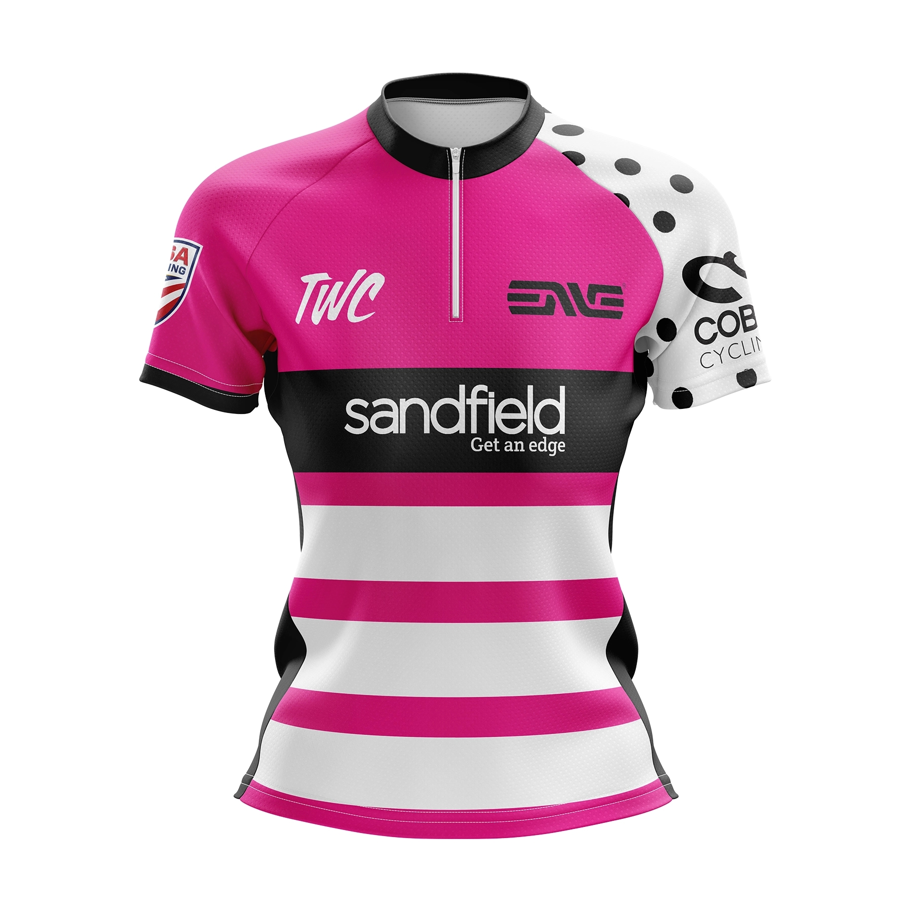 Women's 1/4 Zip Short Sleeve Cycling Jersey 2