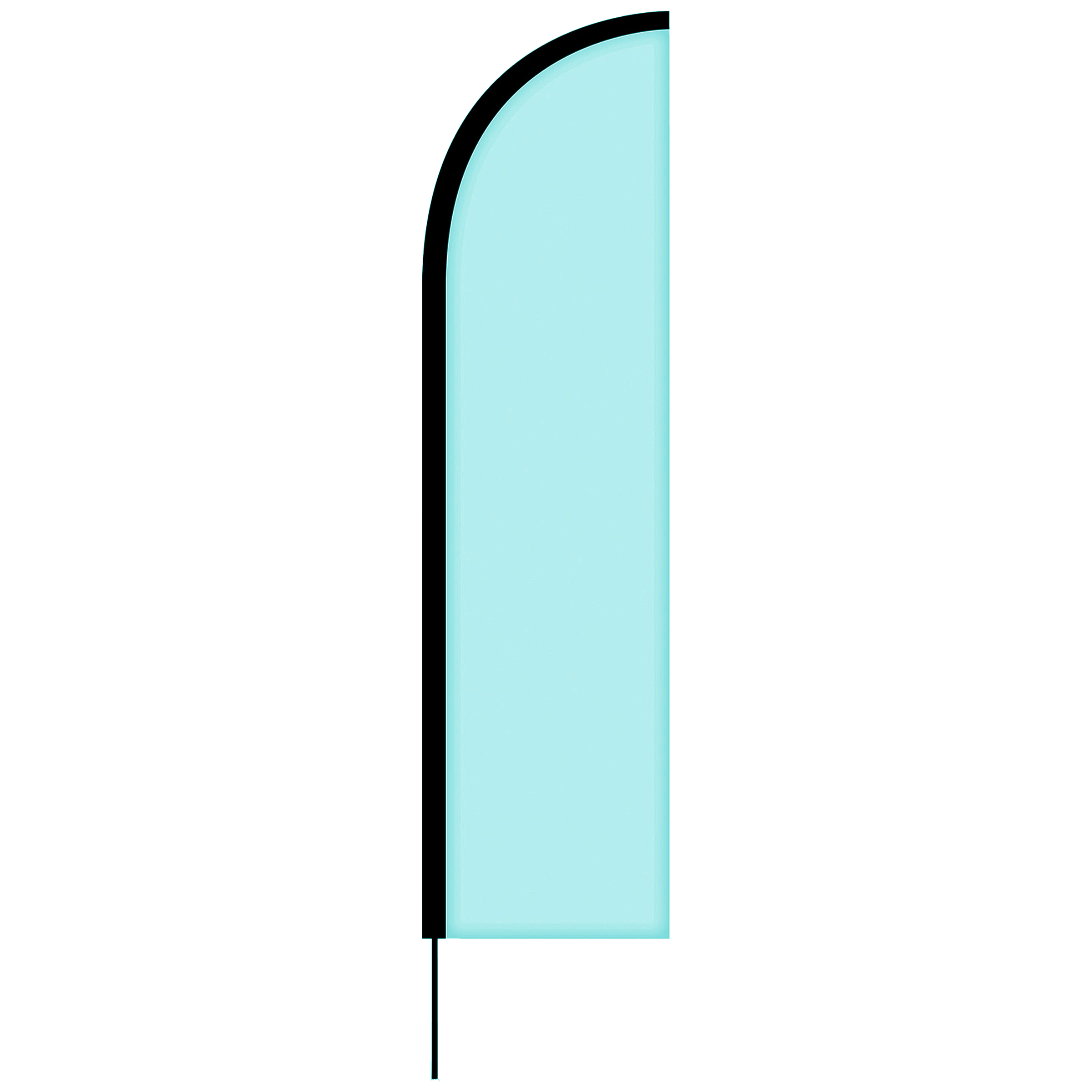 Aluminum 9' Double-Sided Custom Feather Flags 3