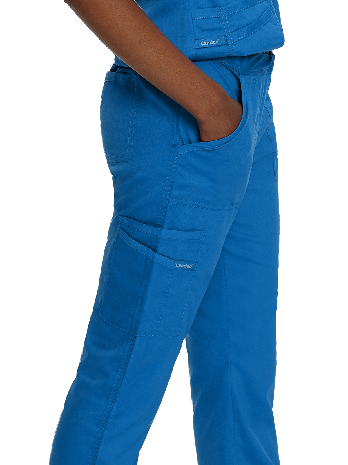Landau - ProFlex - Women's Five-Pocket Straight Leg Cargo Pant 26