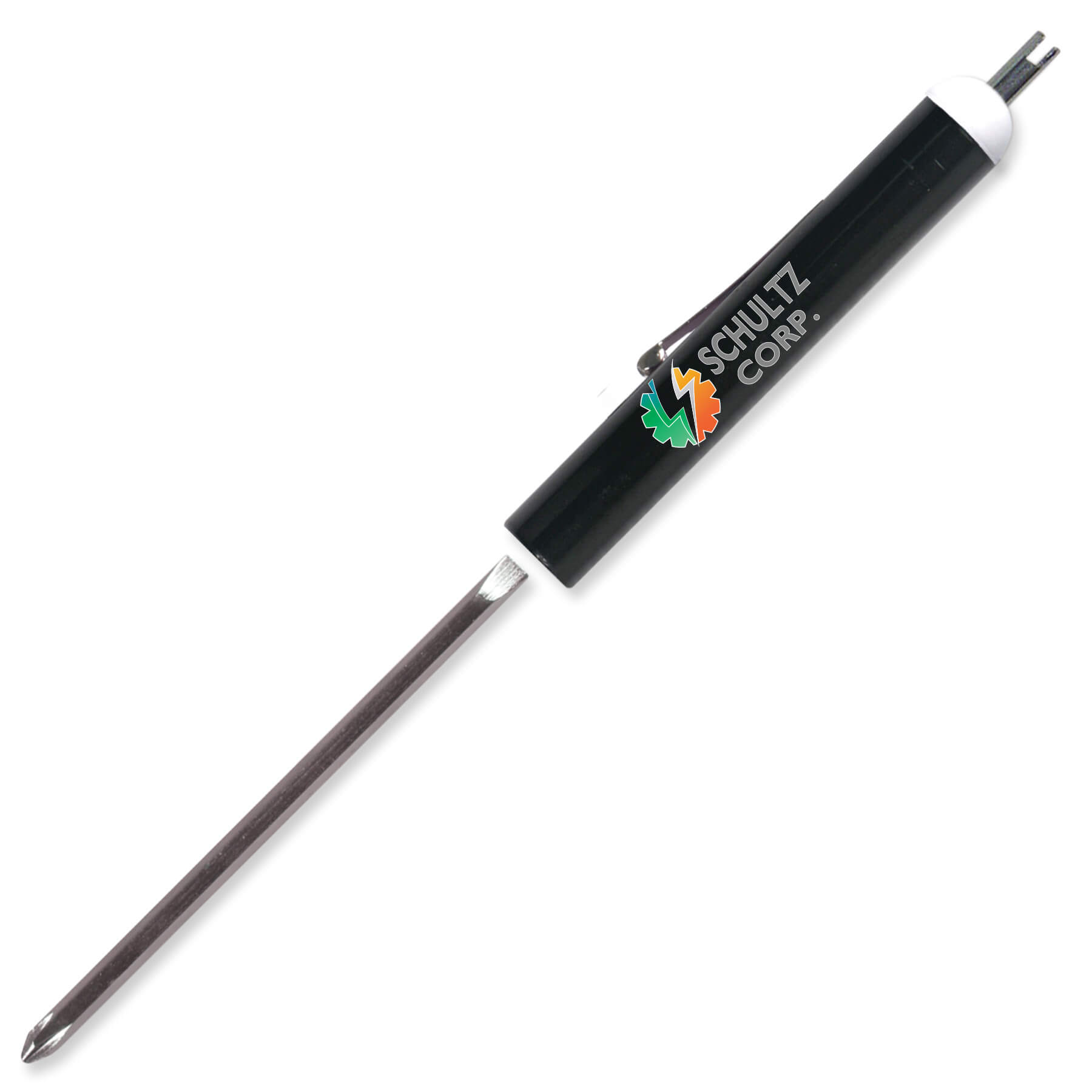 Pocket Screwdriver Reversible Flat Blade + Valve Stem Top 2