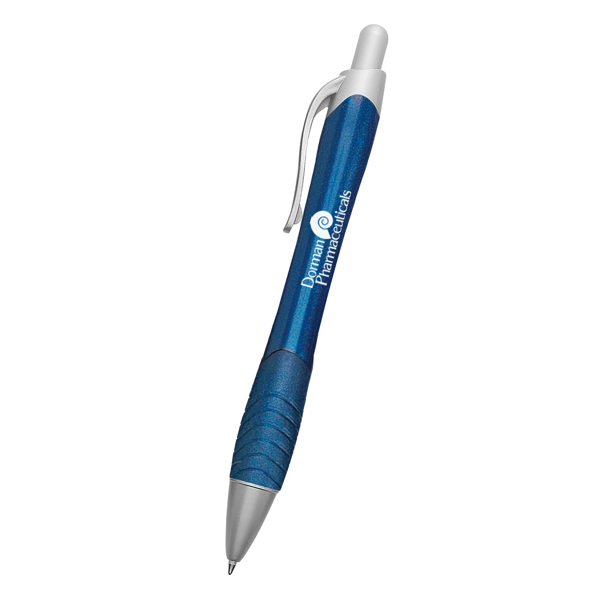 Rio Ballpoint Pen With Contoured Rubber Grip 5