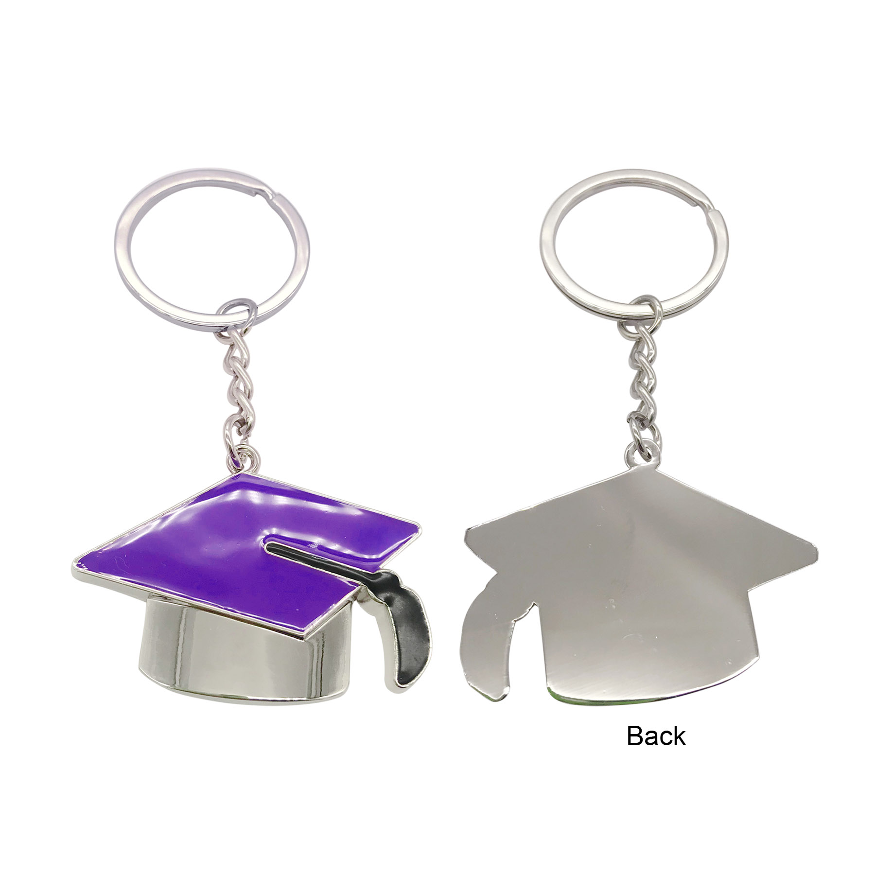 Free Shipping Multicolor Graduation cap / Mortarboard Key Chain 1