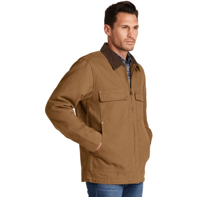 CornerStone Washed Duck Cloth Chore Coat. 10