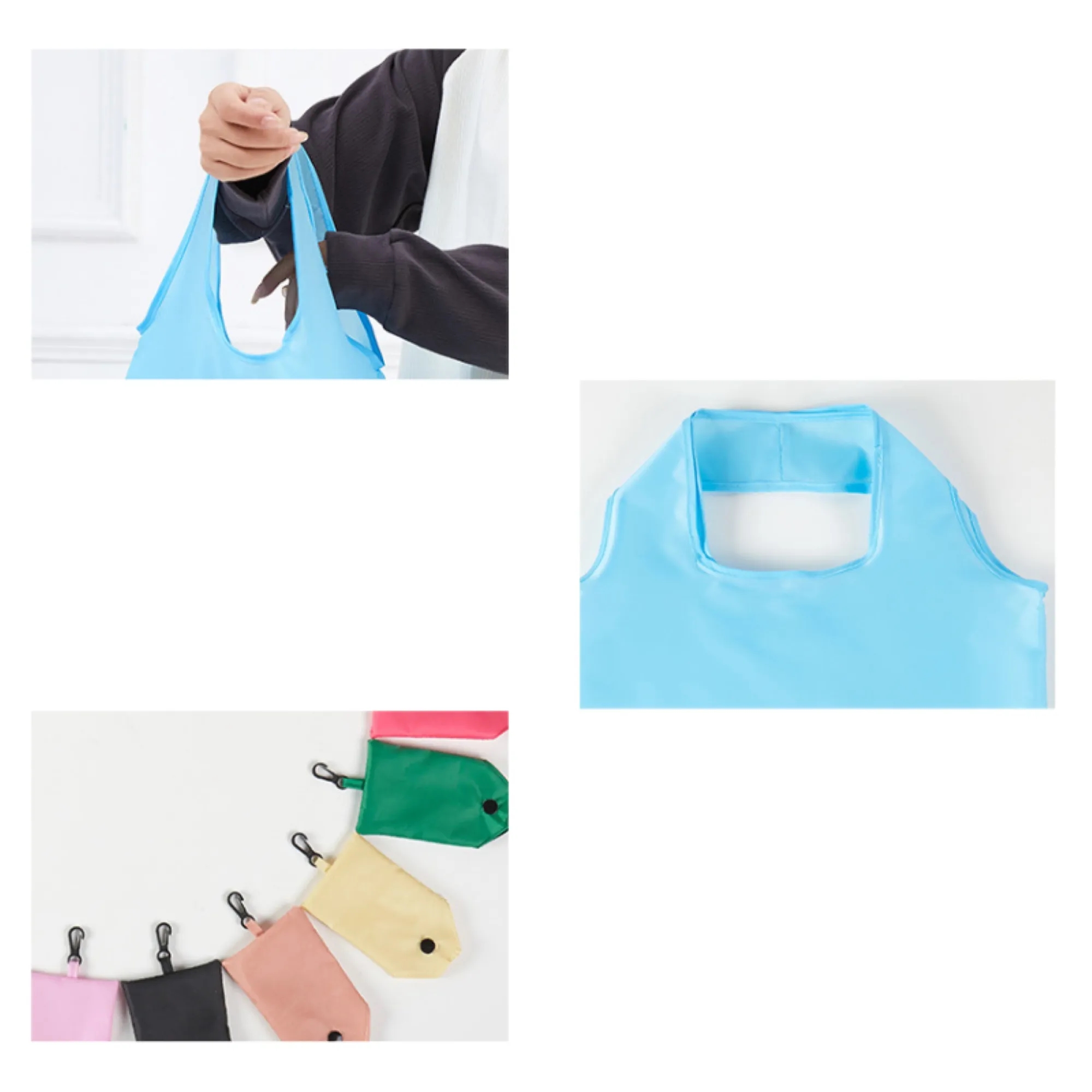 Folding Durable Supermarket Shopping Bag 1