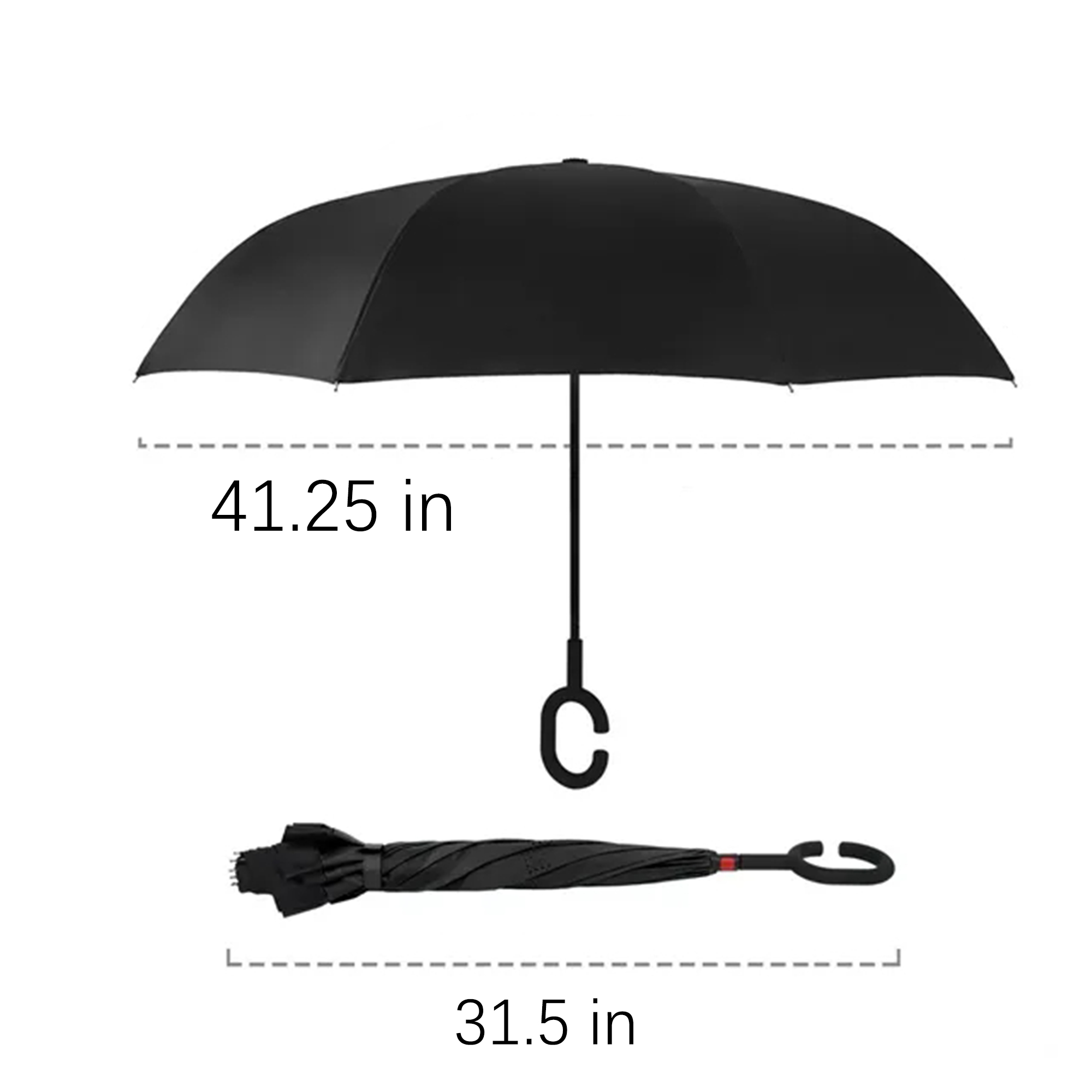 Windproof Inverted Folding Umbrella 3