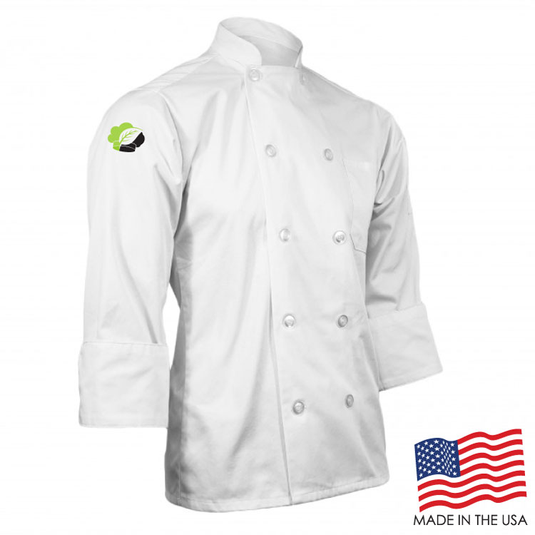 Classic Chef Coat with Long Sleeves (FULL COLOR LOGO) 11