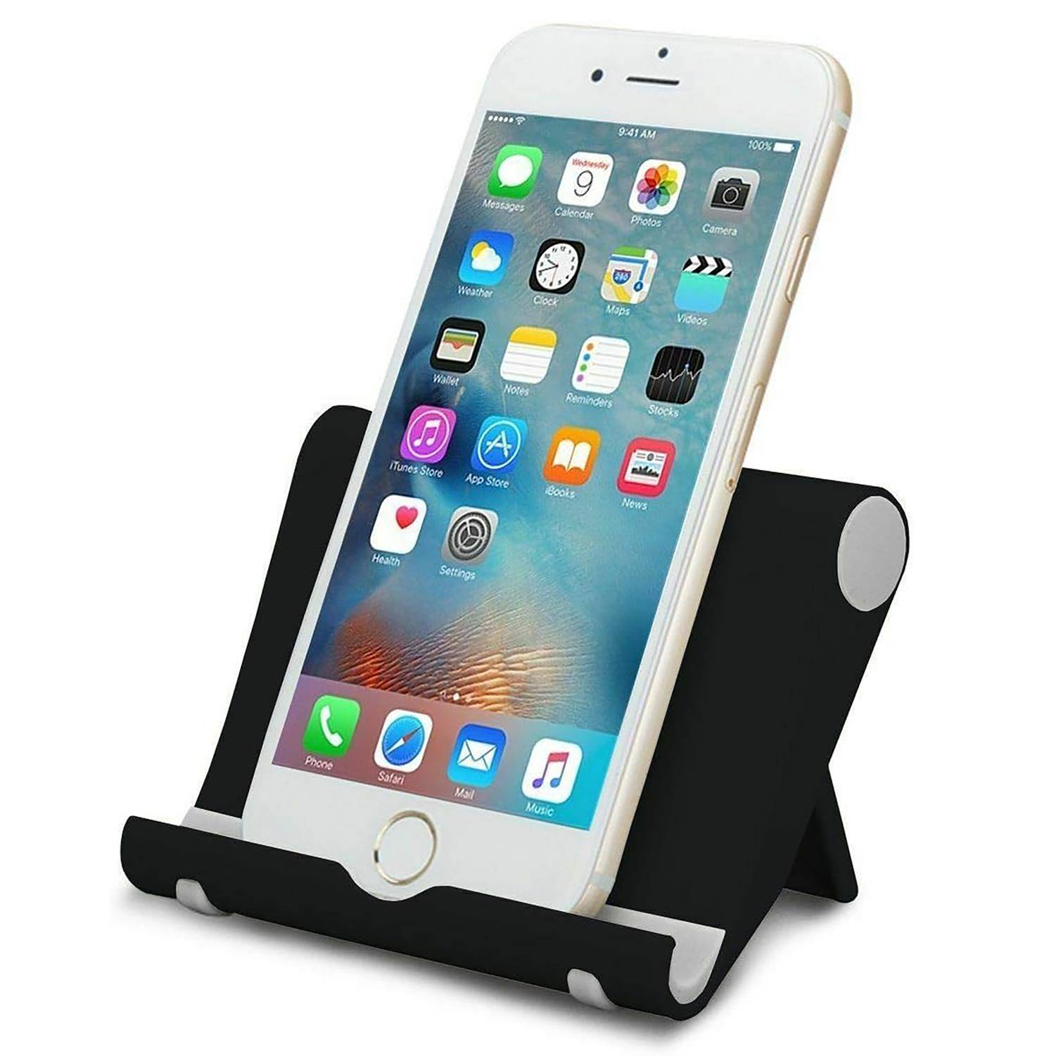 Foldable Plastic Phone Tablet Stand for Desk Use 11