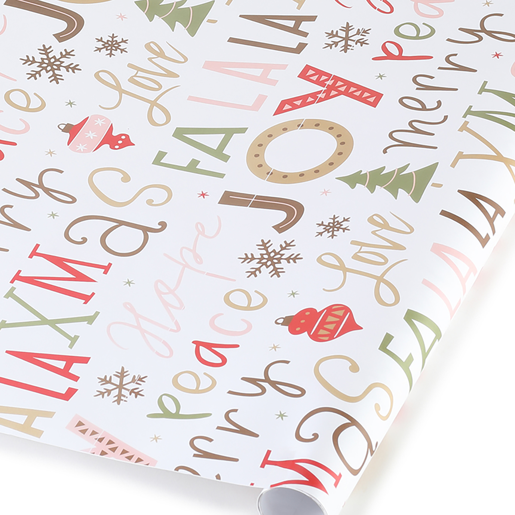 Holiday Expressions Personalized Wrapping Paper Roll 2