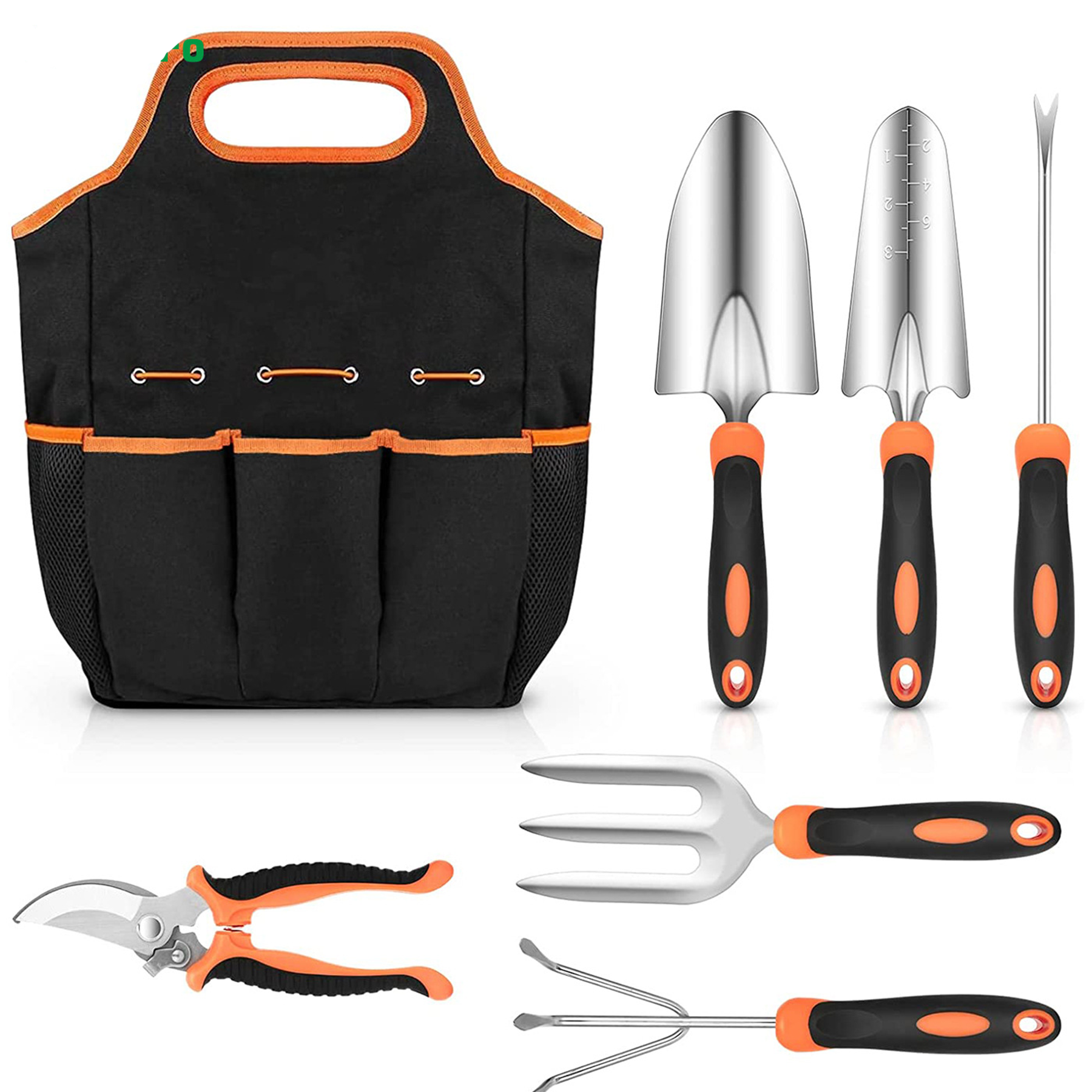 Gardening Tool Set With Storage Tote Bag 2
