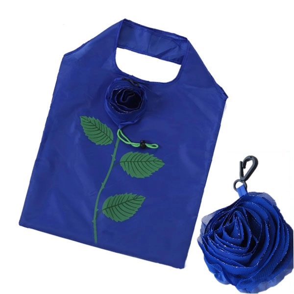 Rose Flowers Foldable Shopping Tote Bag 11