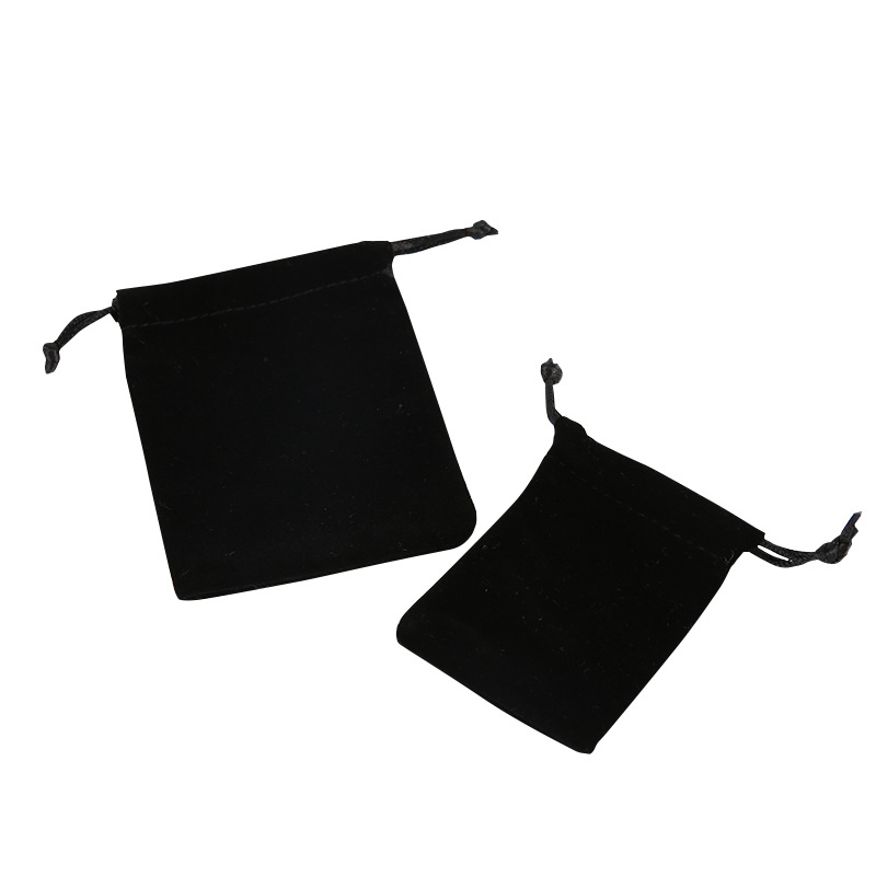 Jewelry drawstring flannel bag 2