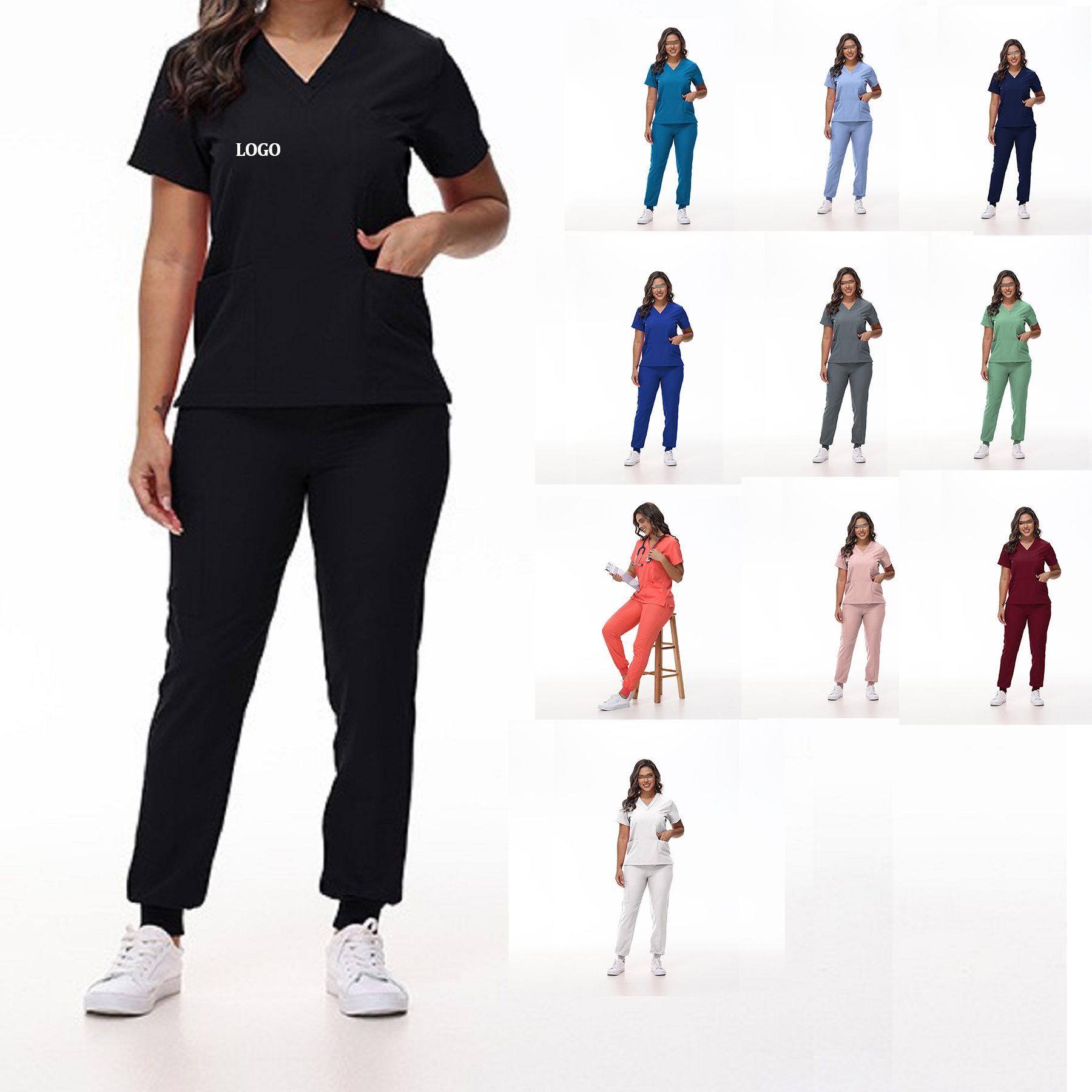 Town Scrubs for Women Scrub Set 6