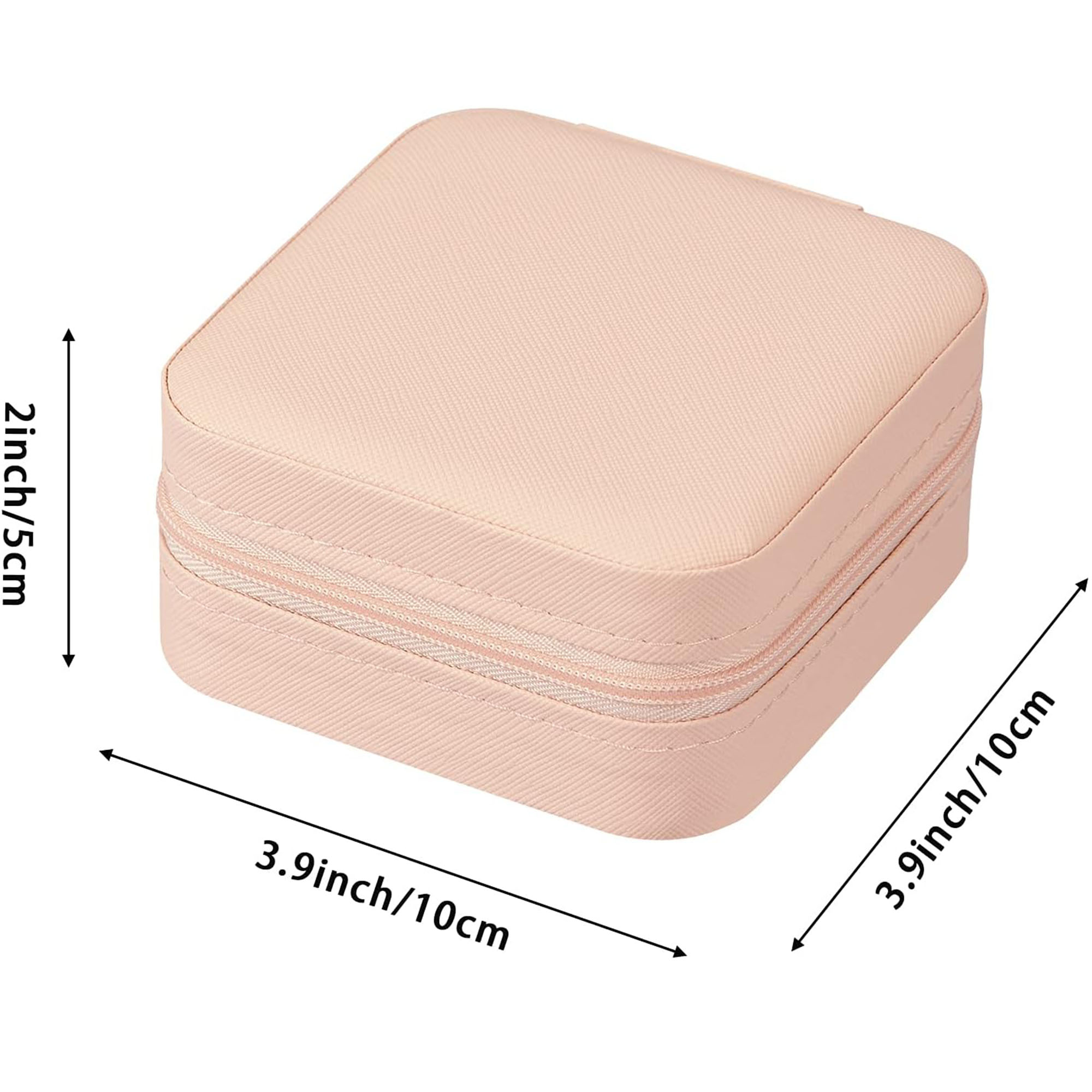 PU Leather Small Jewelry Box, Travel Portable Jewelry Case for Ring, Pendant 6