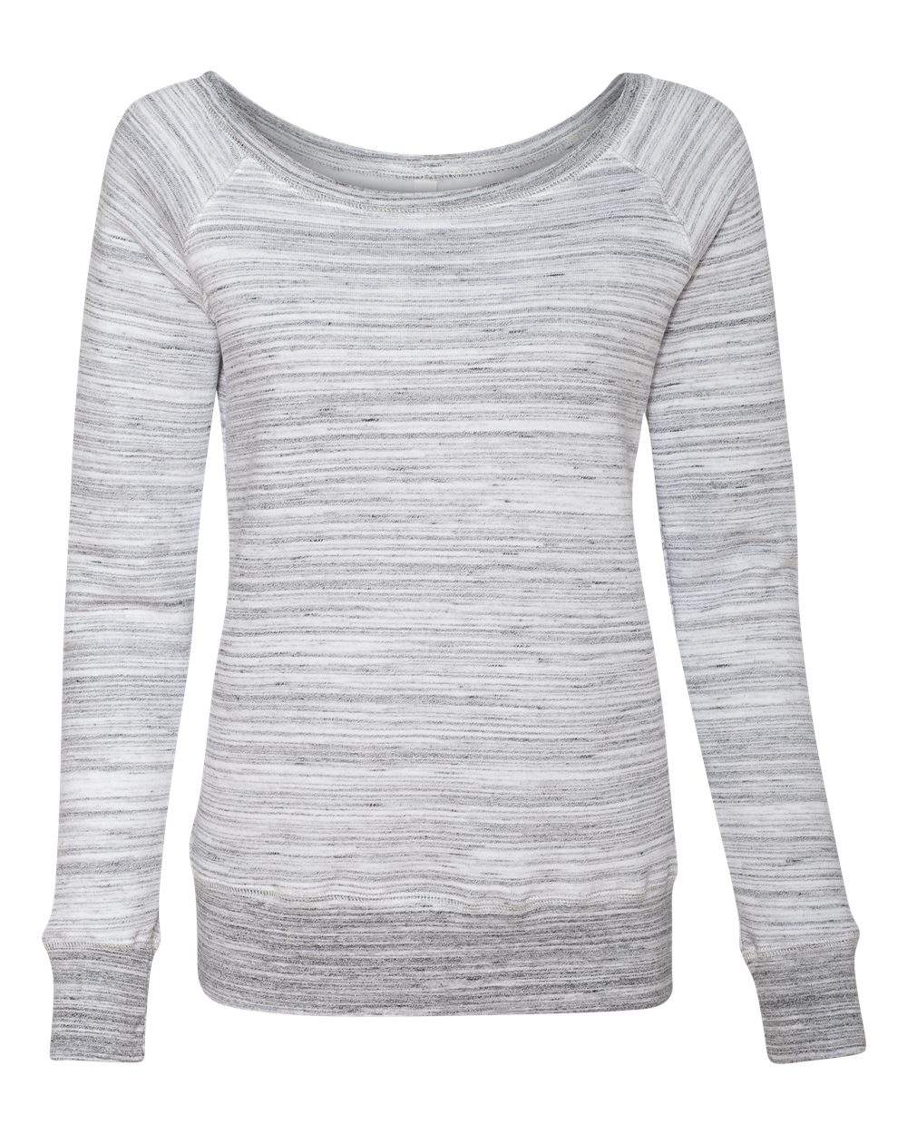 Women's Sponge Fleece Wide Neck Sweatshirt - 7501 19