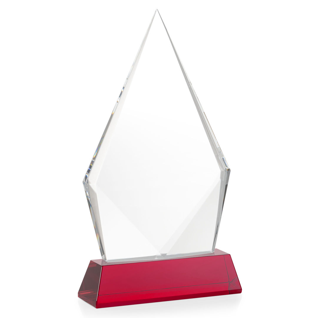 Shelton VividPrint™ Award on Newhaven Base - Red 7