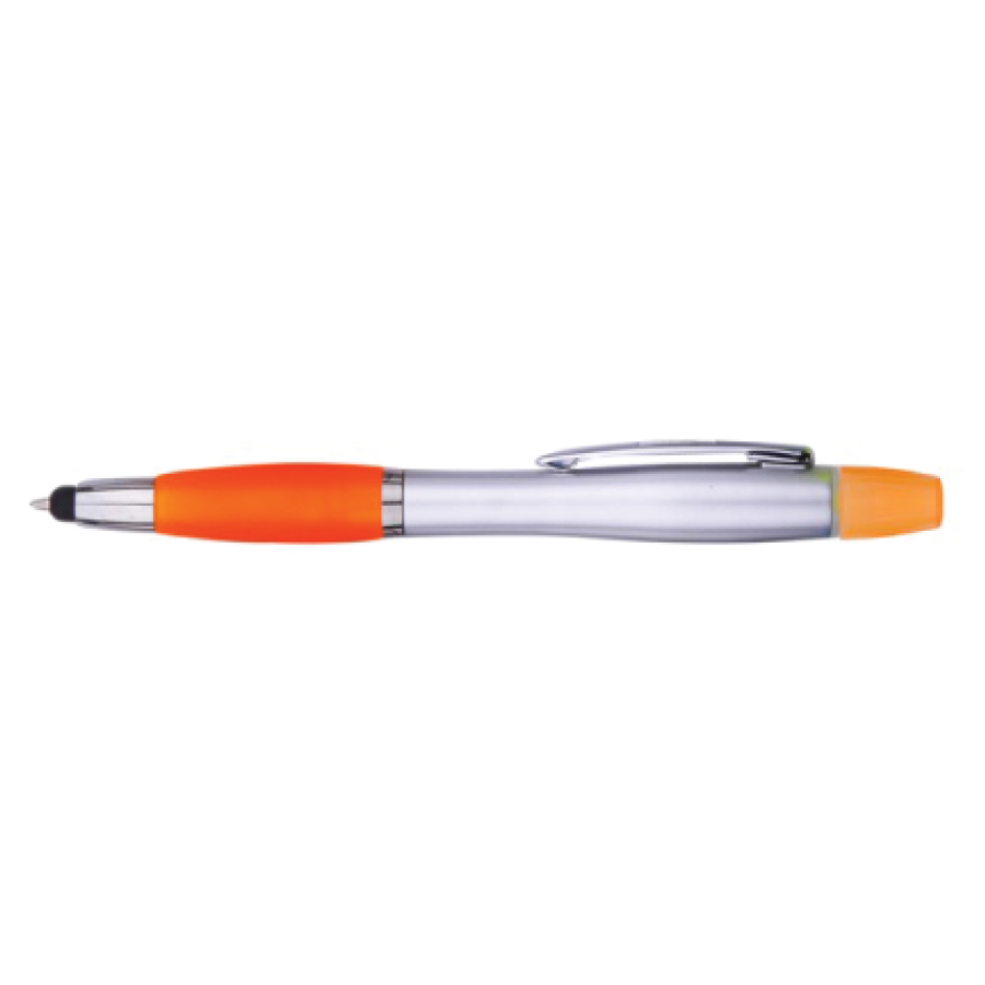 3-In-1 Stylus, Ballpoint Pen and Yellow Highlighter 22