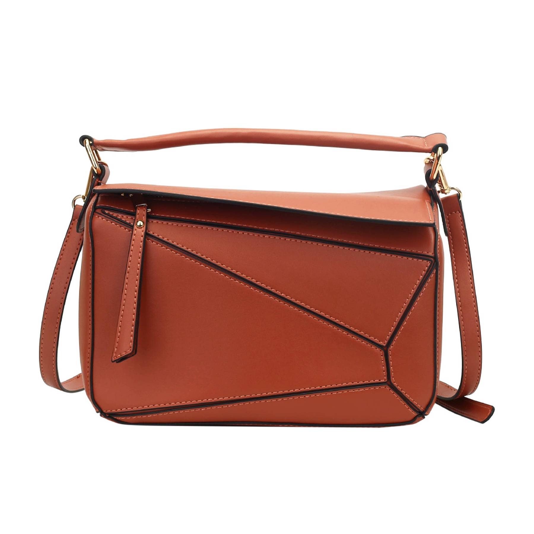 PU Contrast Crossbody Handbags Shoulder Bag For Women 9