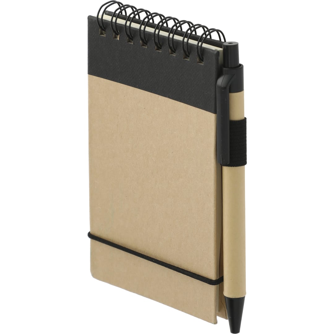 FSC® Mix 5" x 3" Recycled Jotter with Pen 9