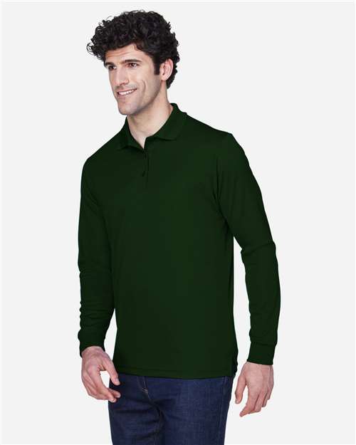 Men's Pinnacle Performance Long Sleeve Piqué Polo - 88192 7