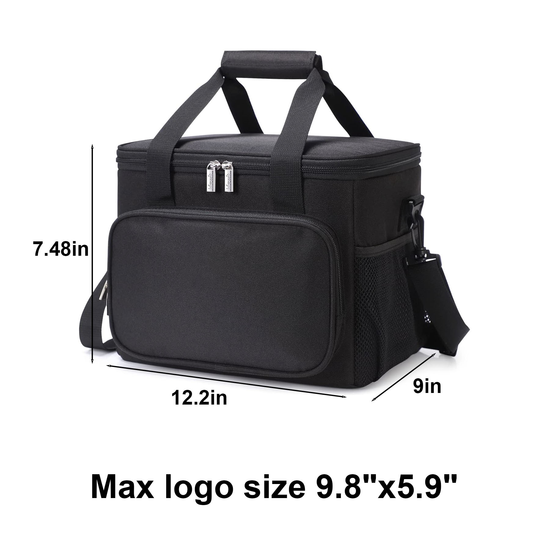 Large Insulated Lunch Bag 24 Can Cooler Tote 2