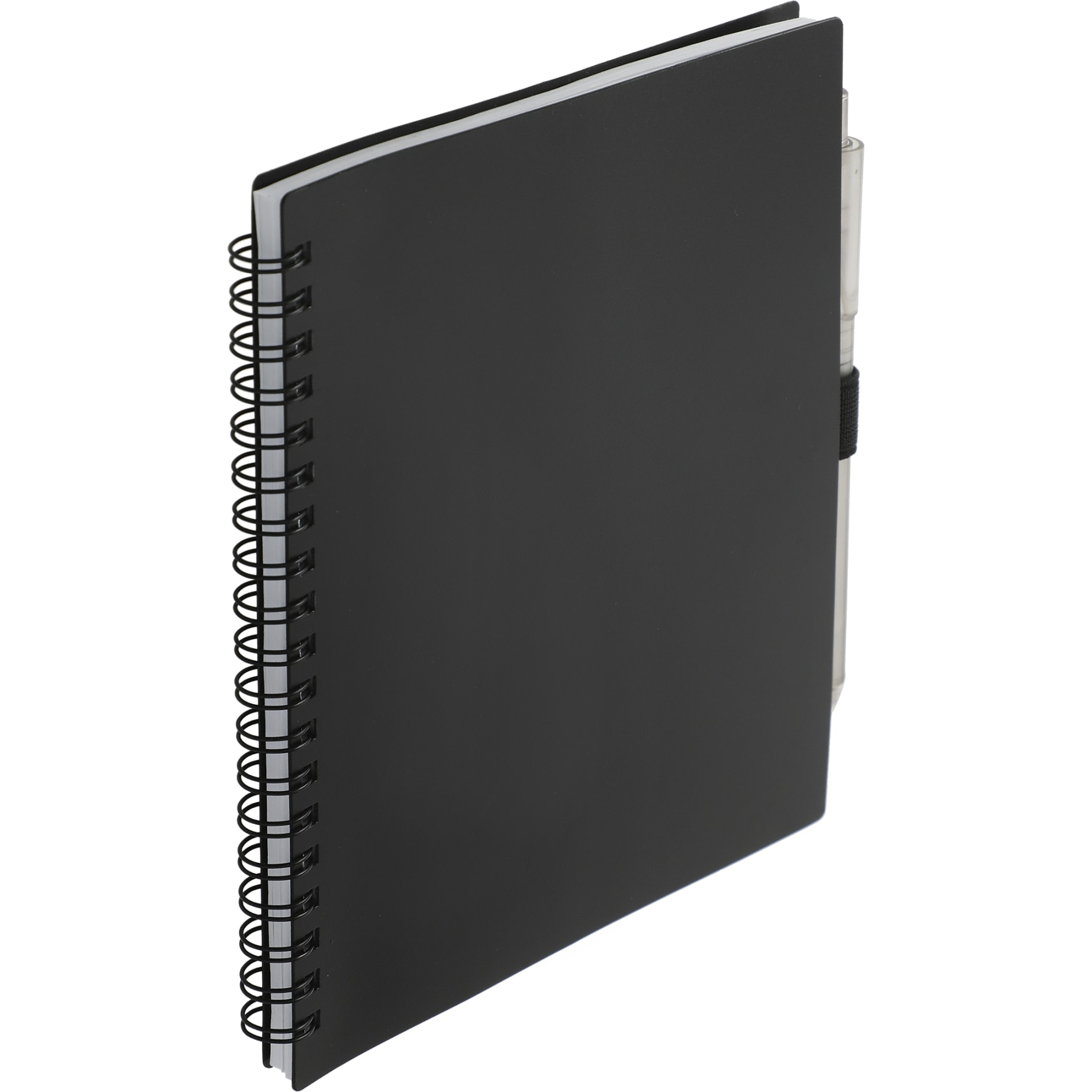 FSC® Recycled 5.5” x 7” Spiral Notebook w/ RPET Pe 183