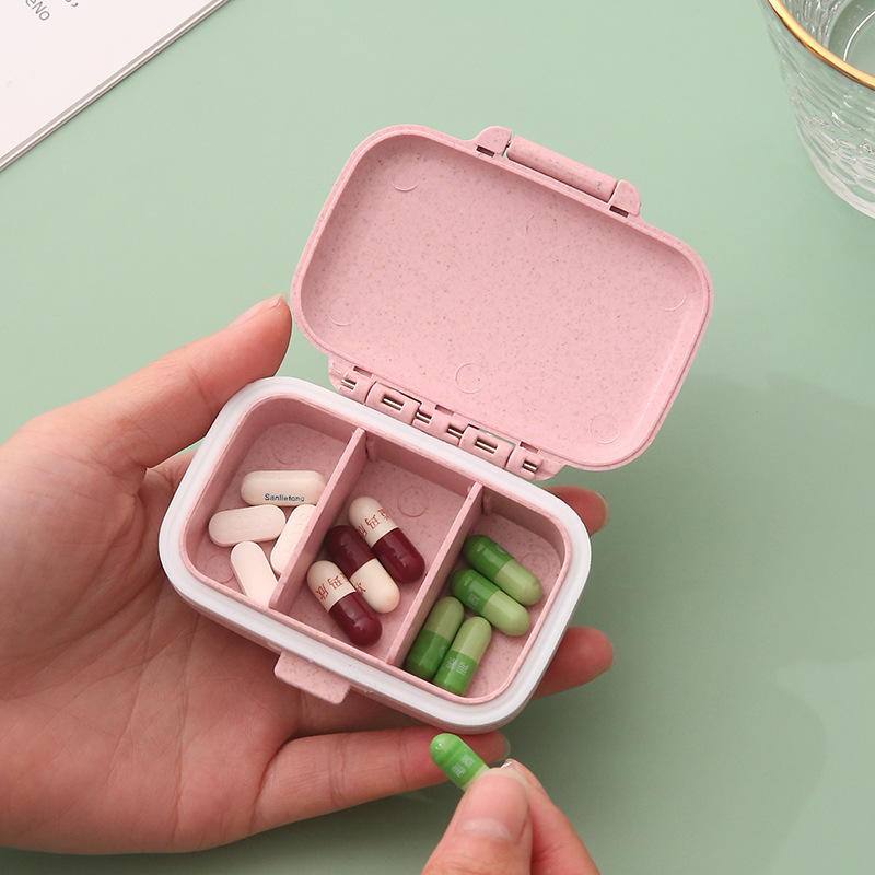 3 Compartments Detachable Pill Box 5