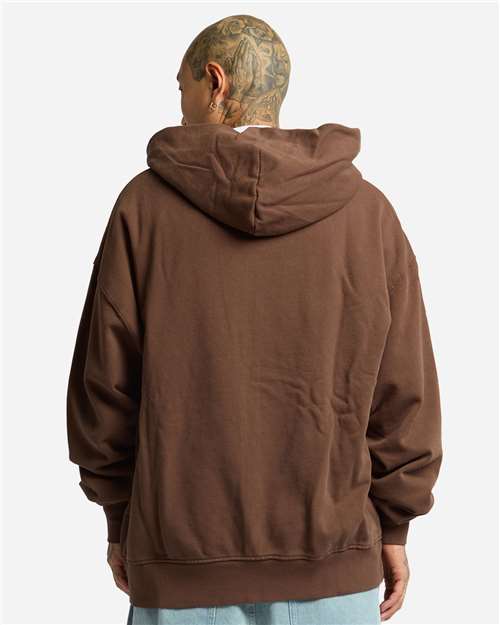 Unisex Max Heavy Garment-Dyed Double-Zip Hoodie Sweatshirt - SHGDZ 5