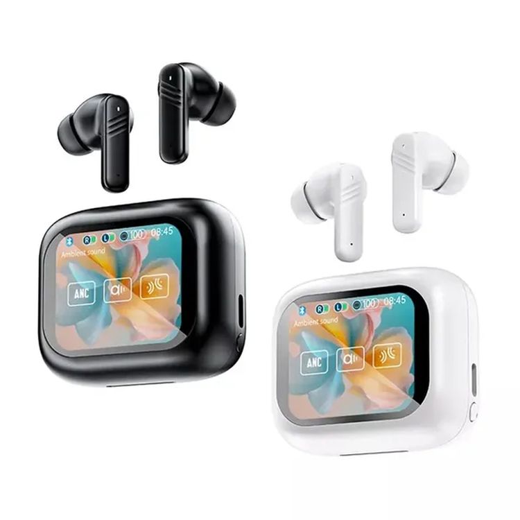 Full Color Touch Screen Noise Cancelling Earbuds 2