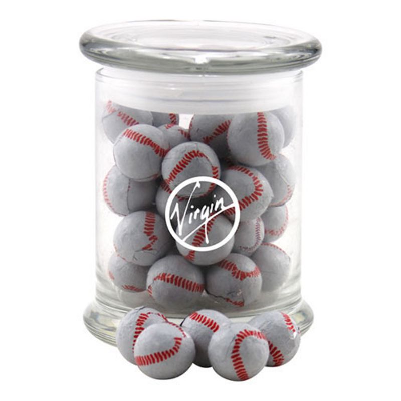 Jar with Chocolate Baseballs 2