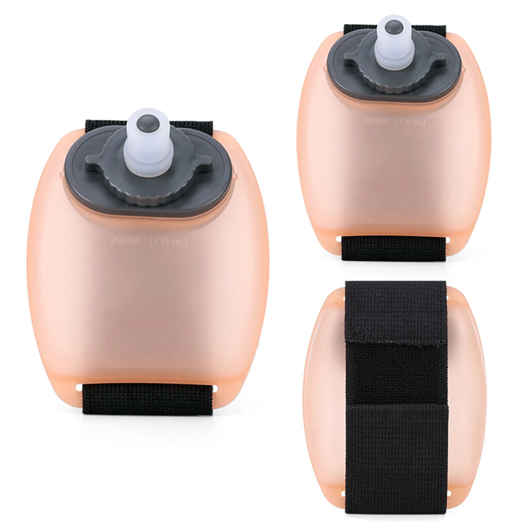 7oz Silicone Wrist Water Bottle 6