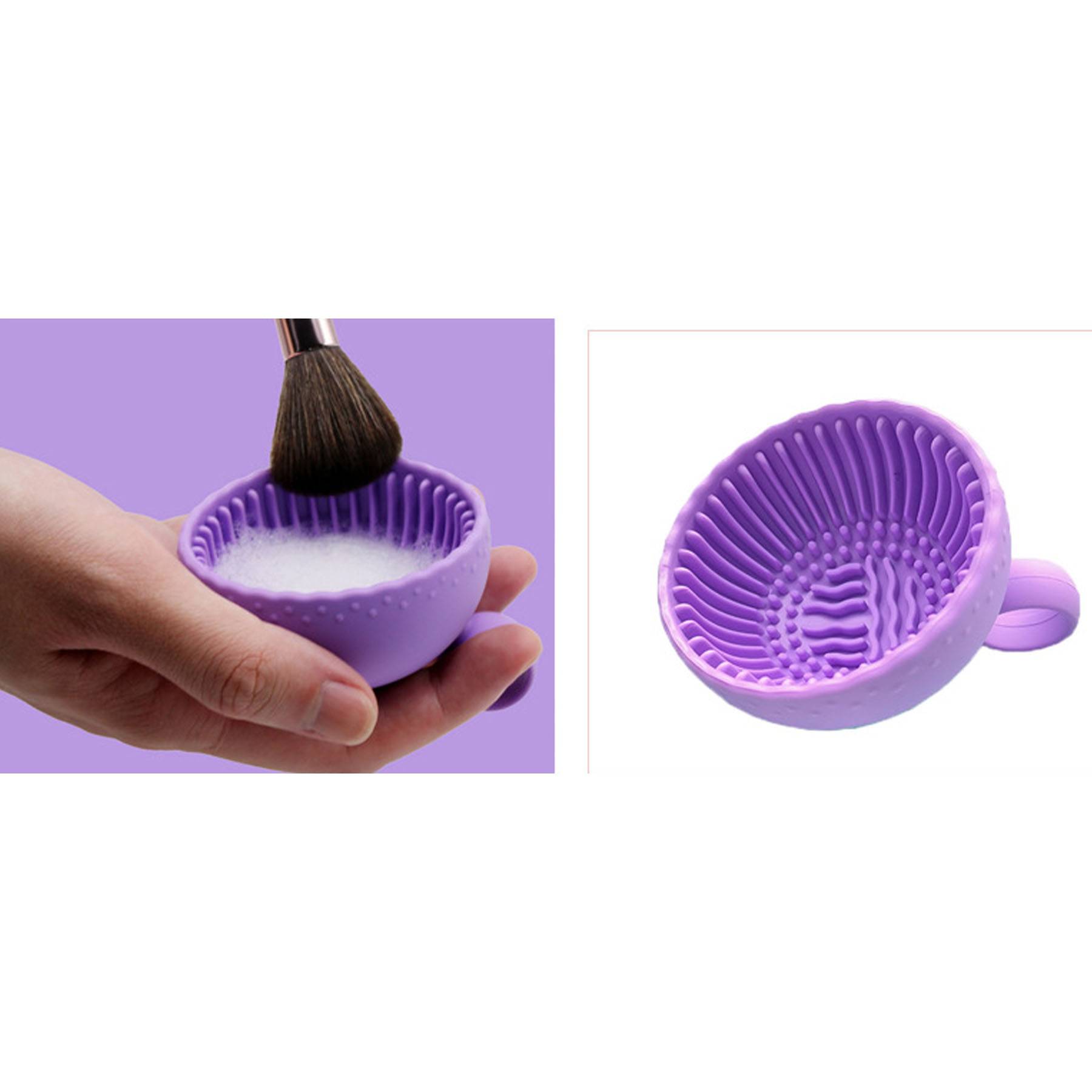 Cosmetic Brush Cleaning Mat 2