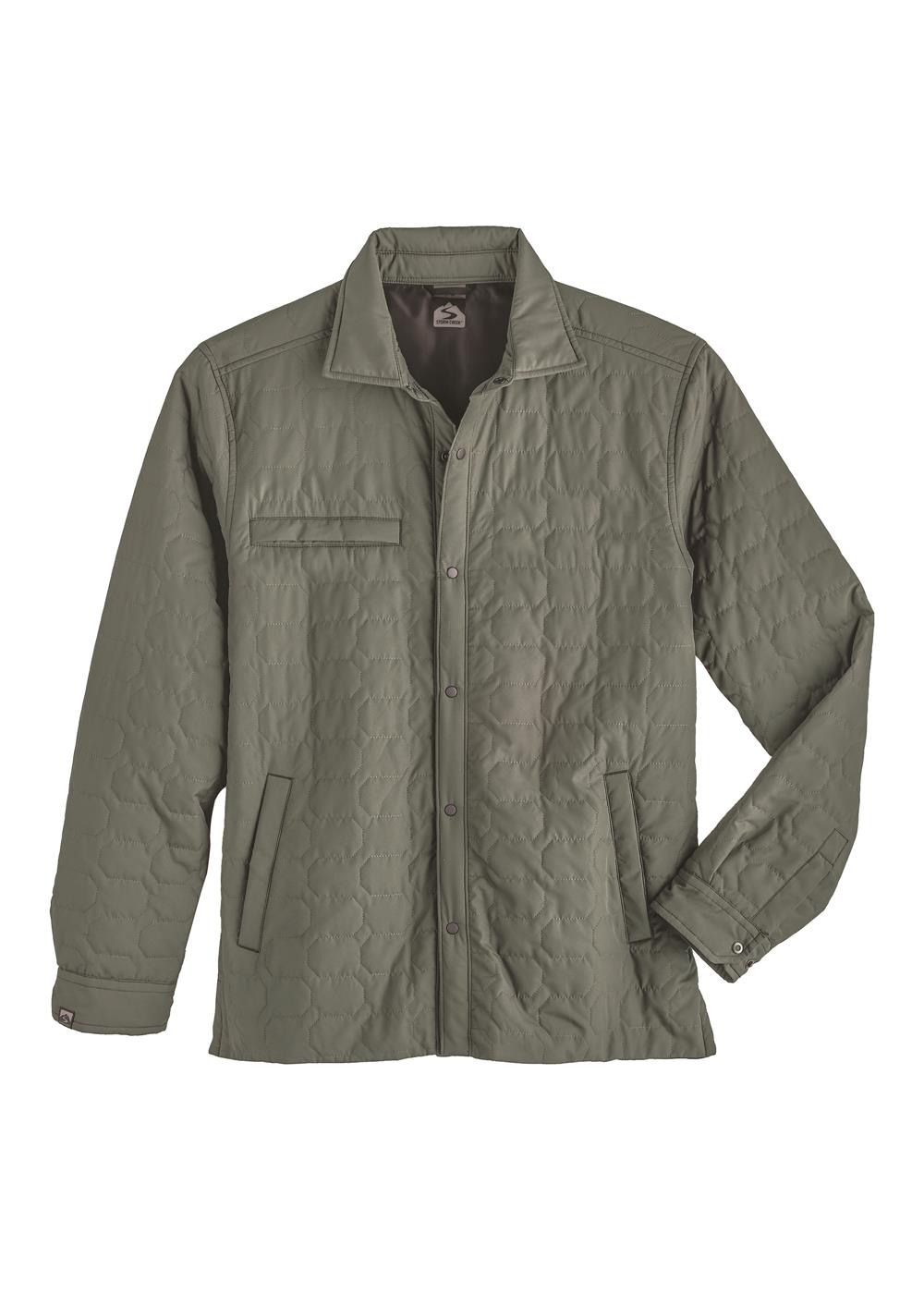 Storm Creek Men's Artisan 100 GSM Insulated Quilted Shirt Jacket 2