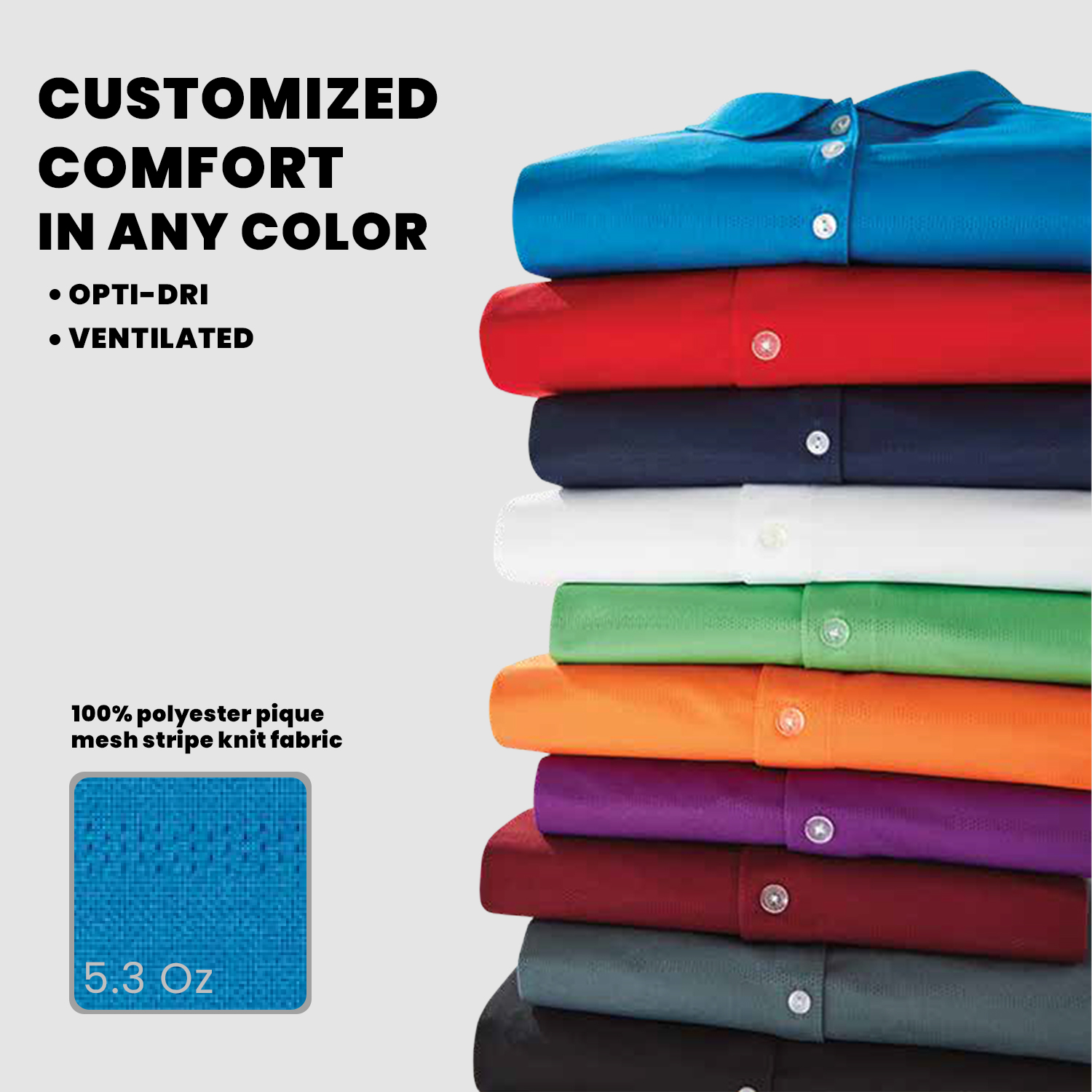 Callaway® Vent Moisture Wicking Men's Polo Shirt with Custom Logo 2