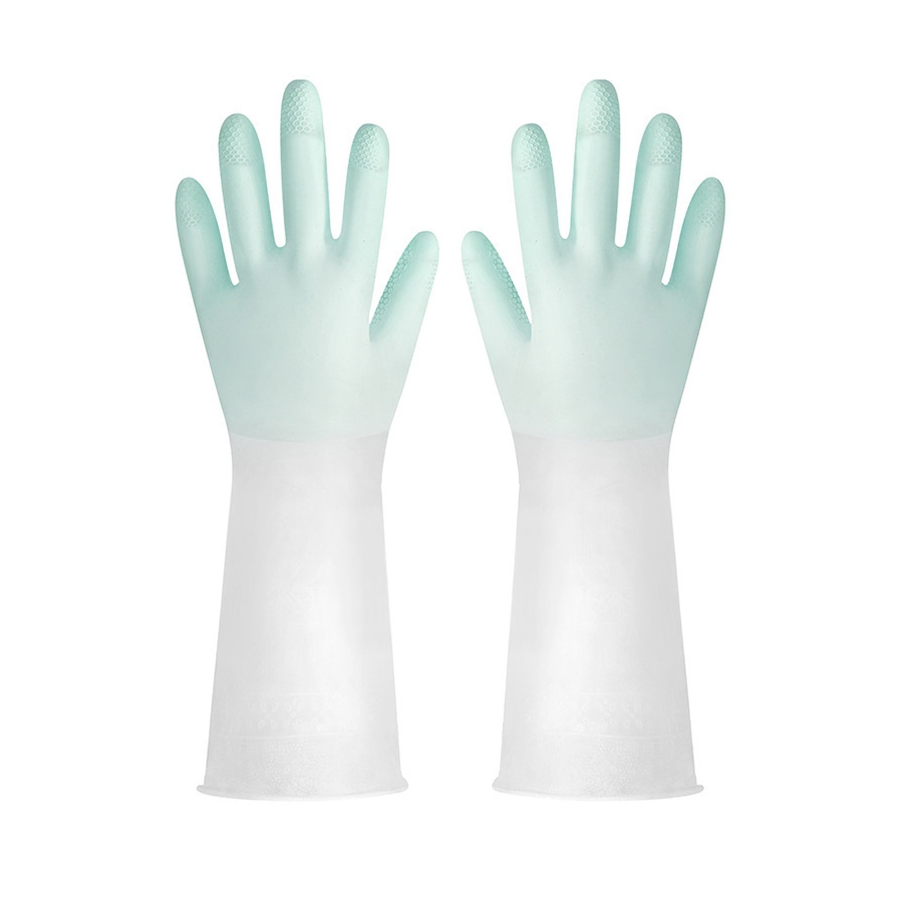 Rubber Kitchen Dishwashing Gloves 3