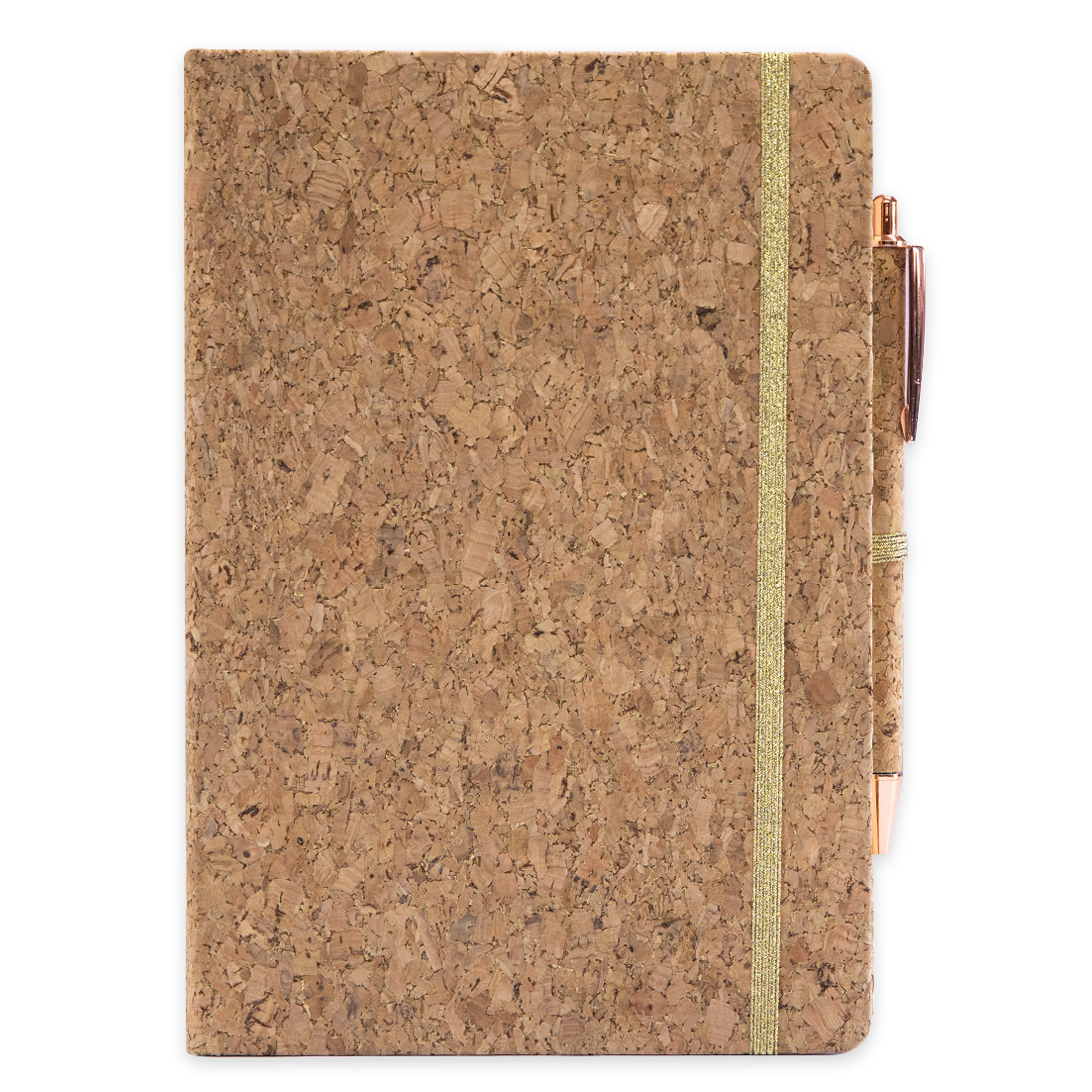 Sustainable Cork Notebook and Pen Set A5 4