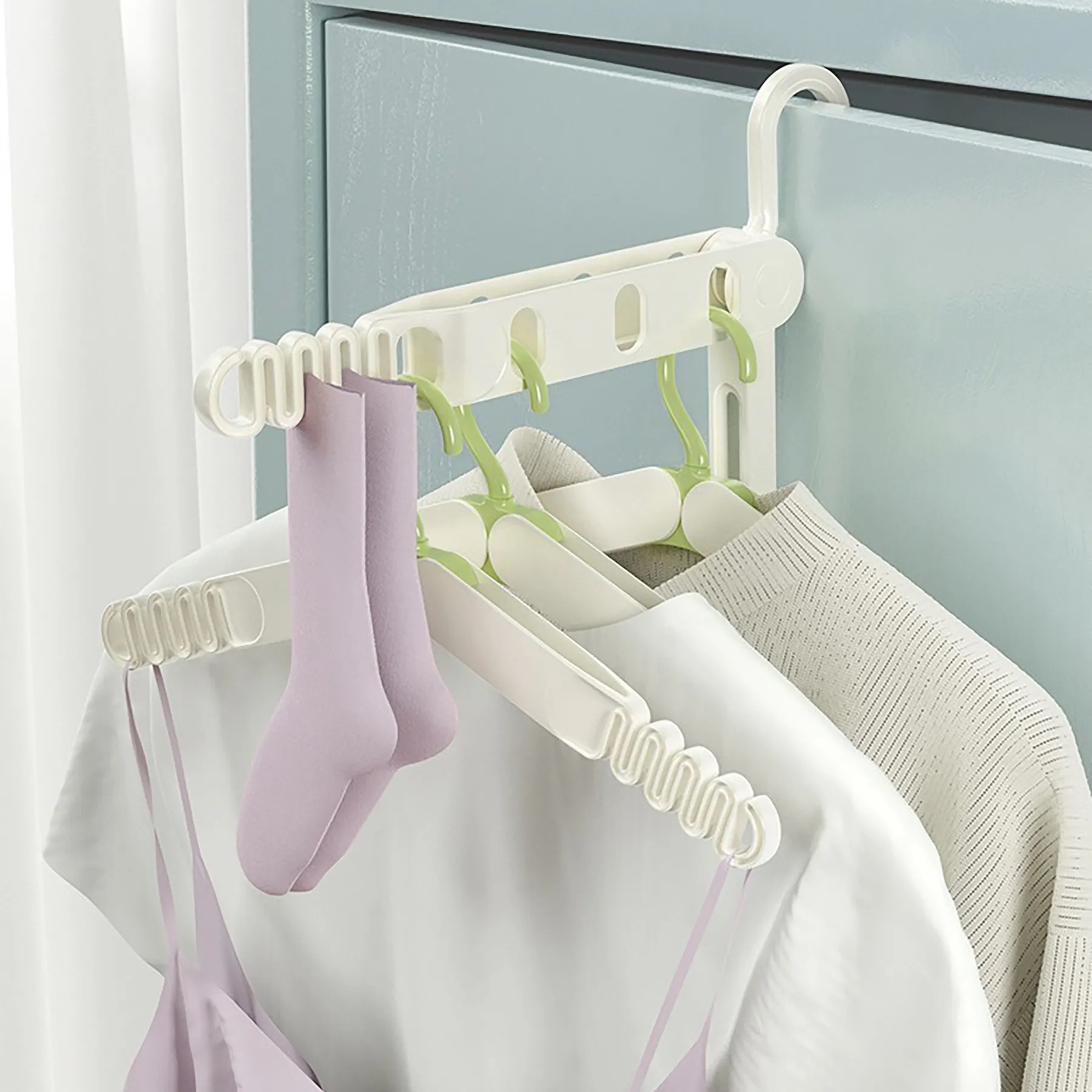 Abs Five-Hole Folding Hangers 2