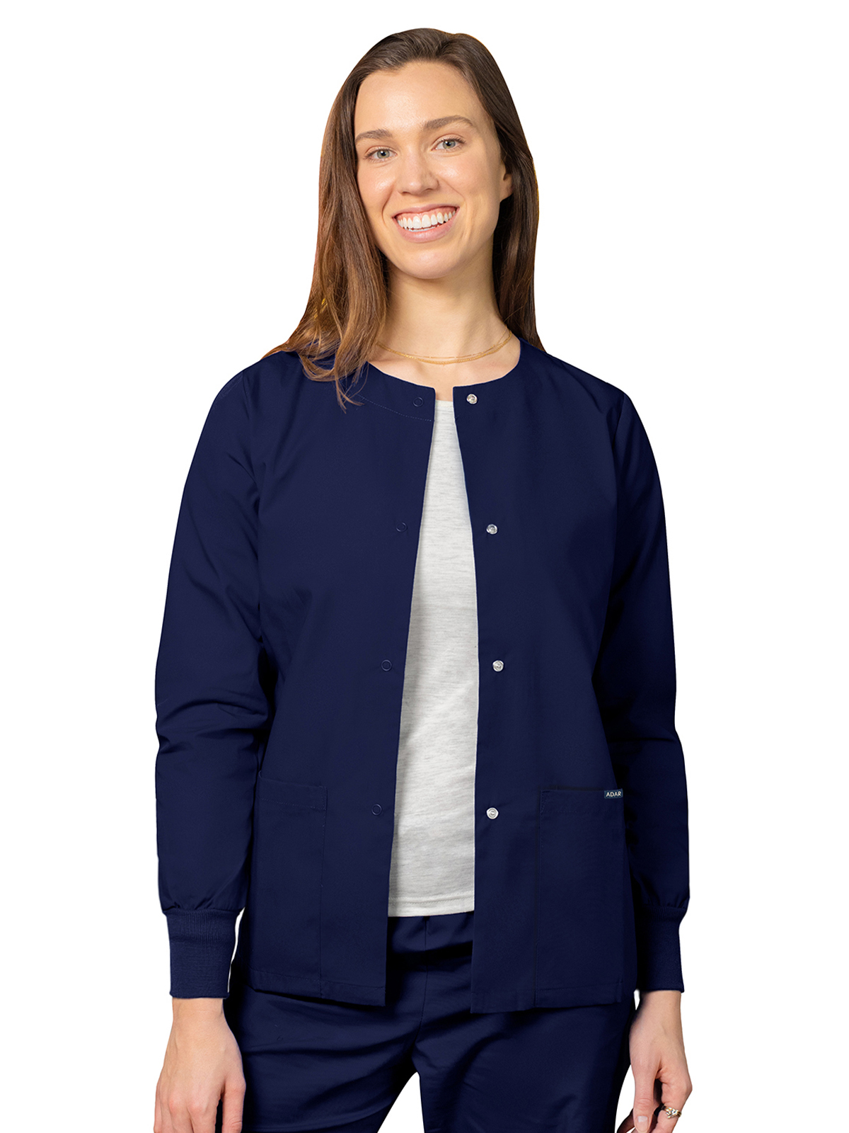 Adar - Universal - Women's Round Neck Jacket 8