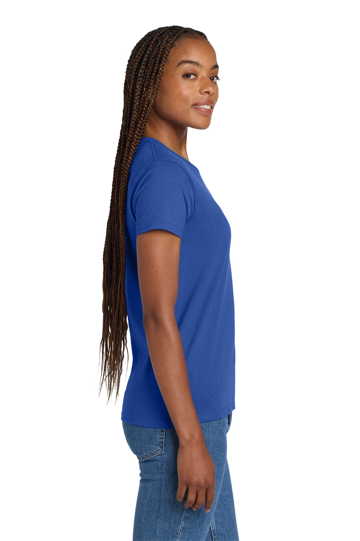 Gildan Women's Ultra Cotton 100% US Cotton T-Shirt. 2000L 82